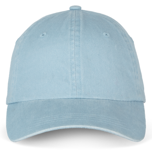 Native Spirit Unisex washed effect cap in blue, style NS040