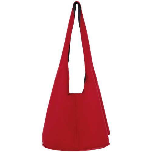 Native Spirit Fleece shoulder bag in red, style NS107