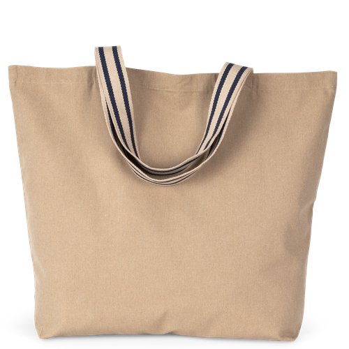 Native Spirit Large shopping bag in beige & natural, style NS110