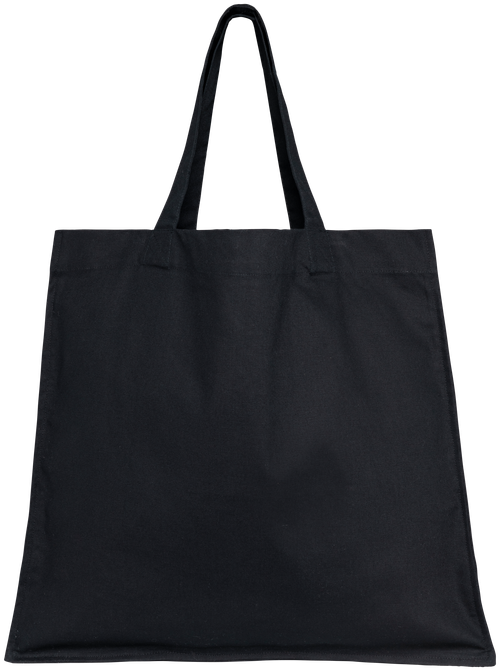 Native Spirit Long shopping bag in black, style NS121