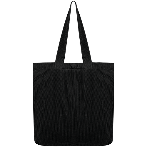 Native Spirit Corduroy washed effect bag in black, style NS133