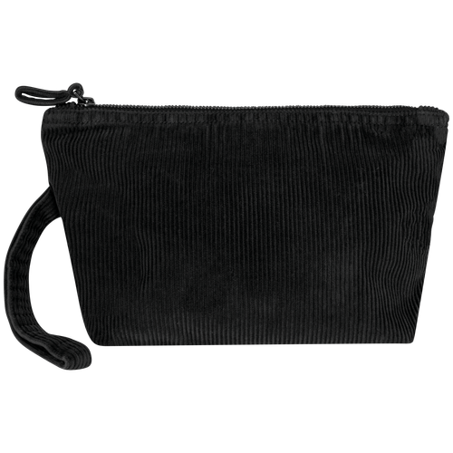 Native Spirit Corduroy washed effect pouch in black, style NS134