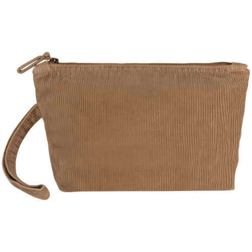 Native Spirit Corduroy washed effect pouch in brown, style NS134