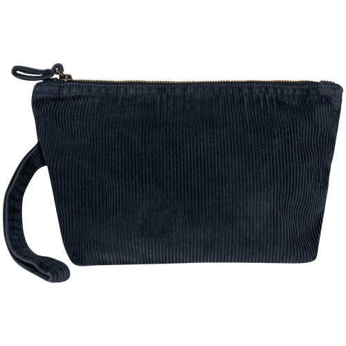 Native Spirit Corduroy washed effect pouch in navy, style NS134