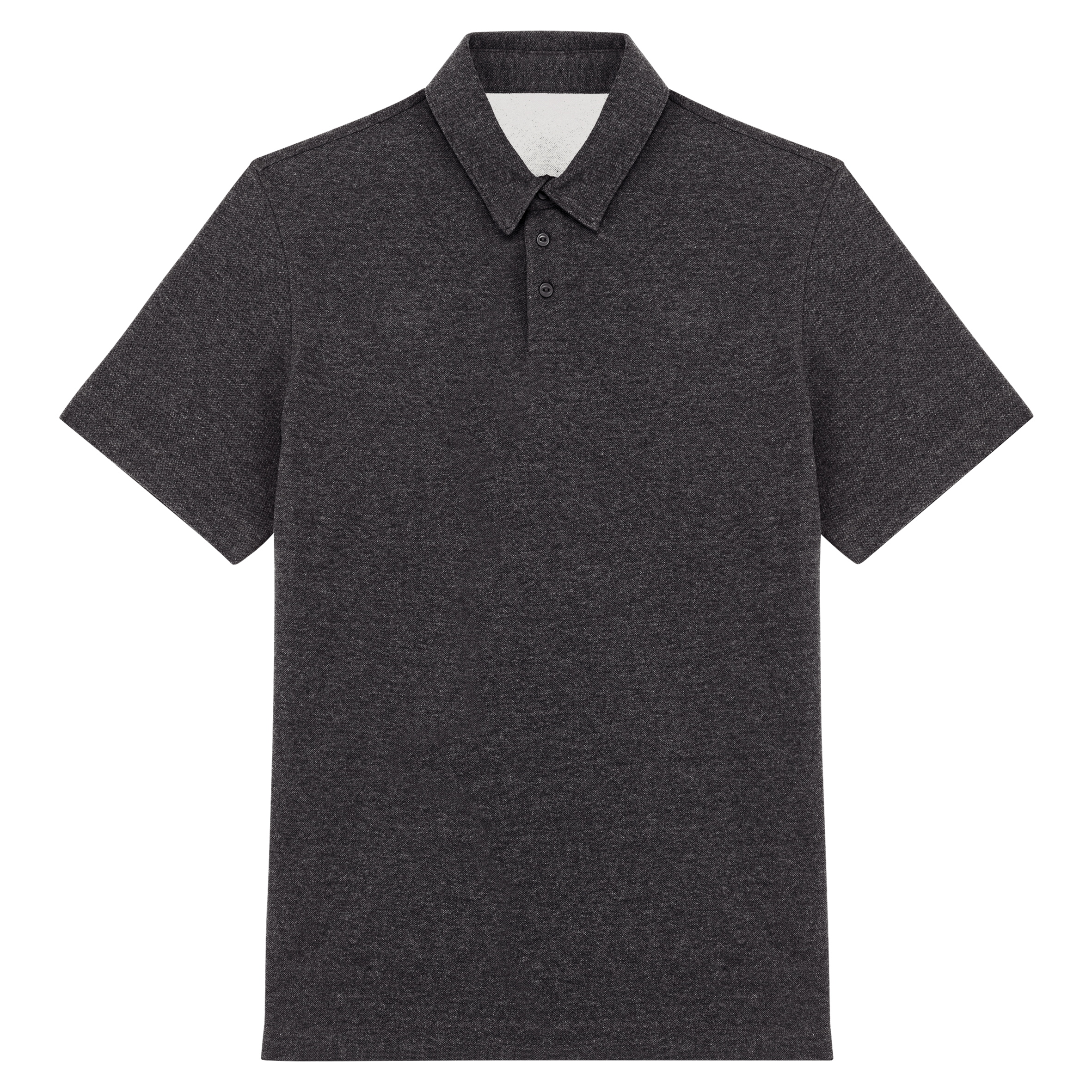 Polo uomo ecosostenibile in tessuto riciclato