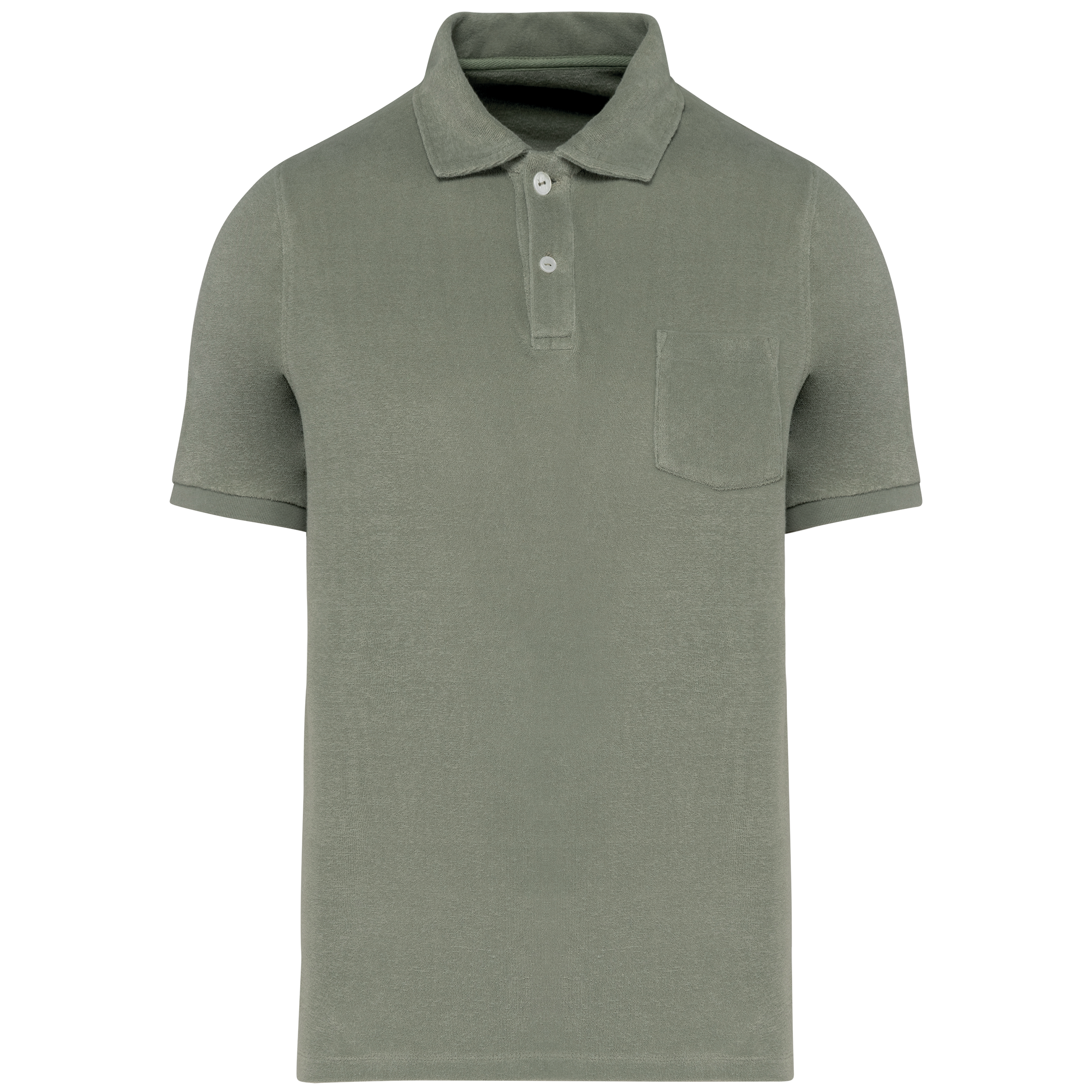 Polo écoresponsable en éponge homme - Image 6