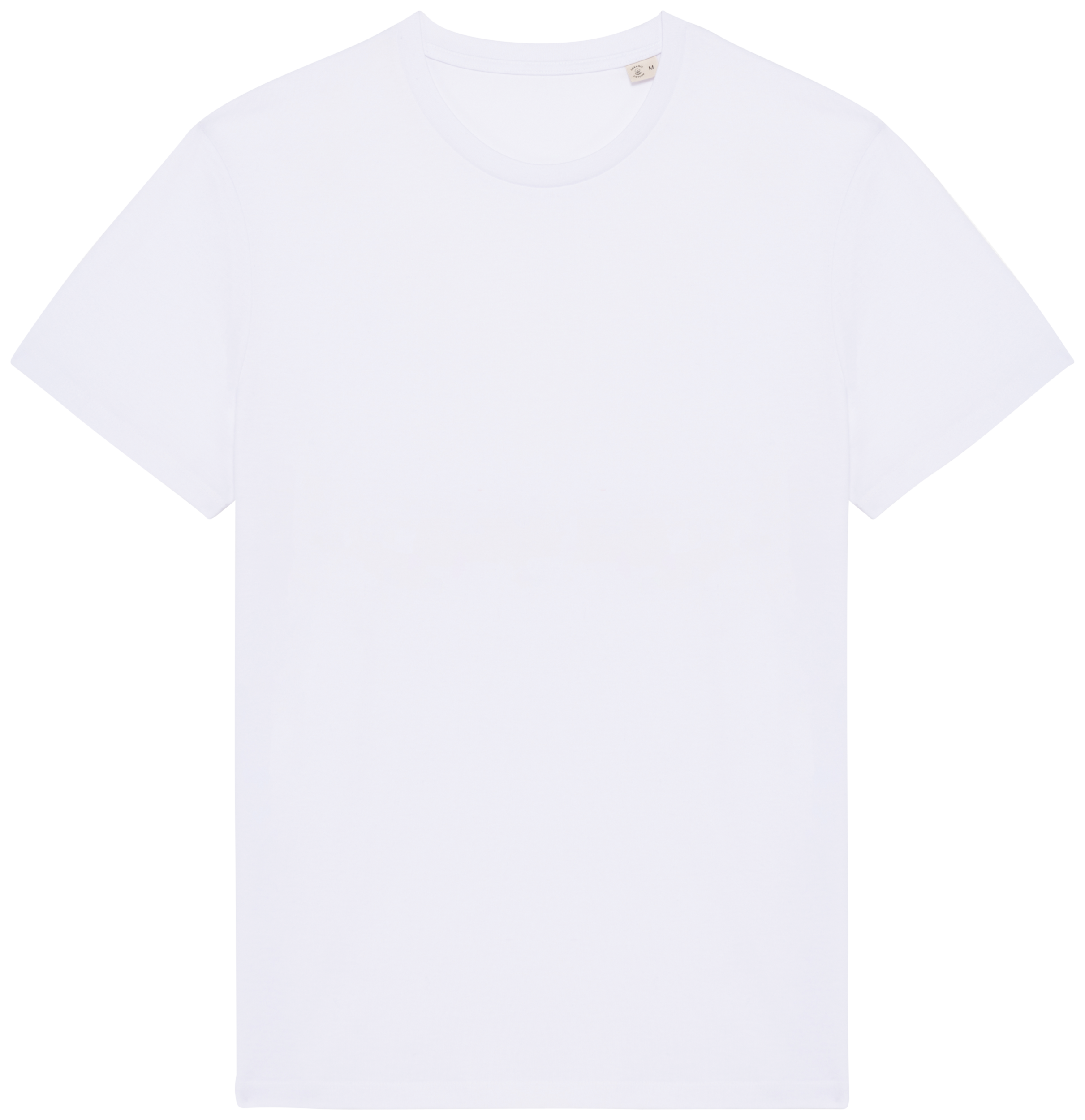 T-shirt eco-responsável unissexo — Branco Frente