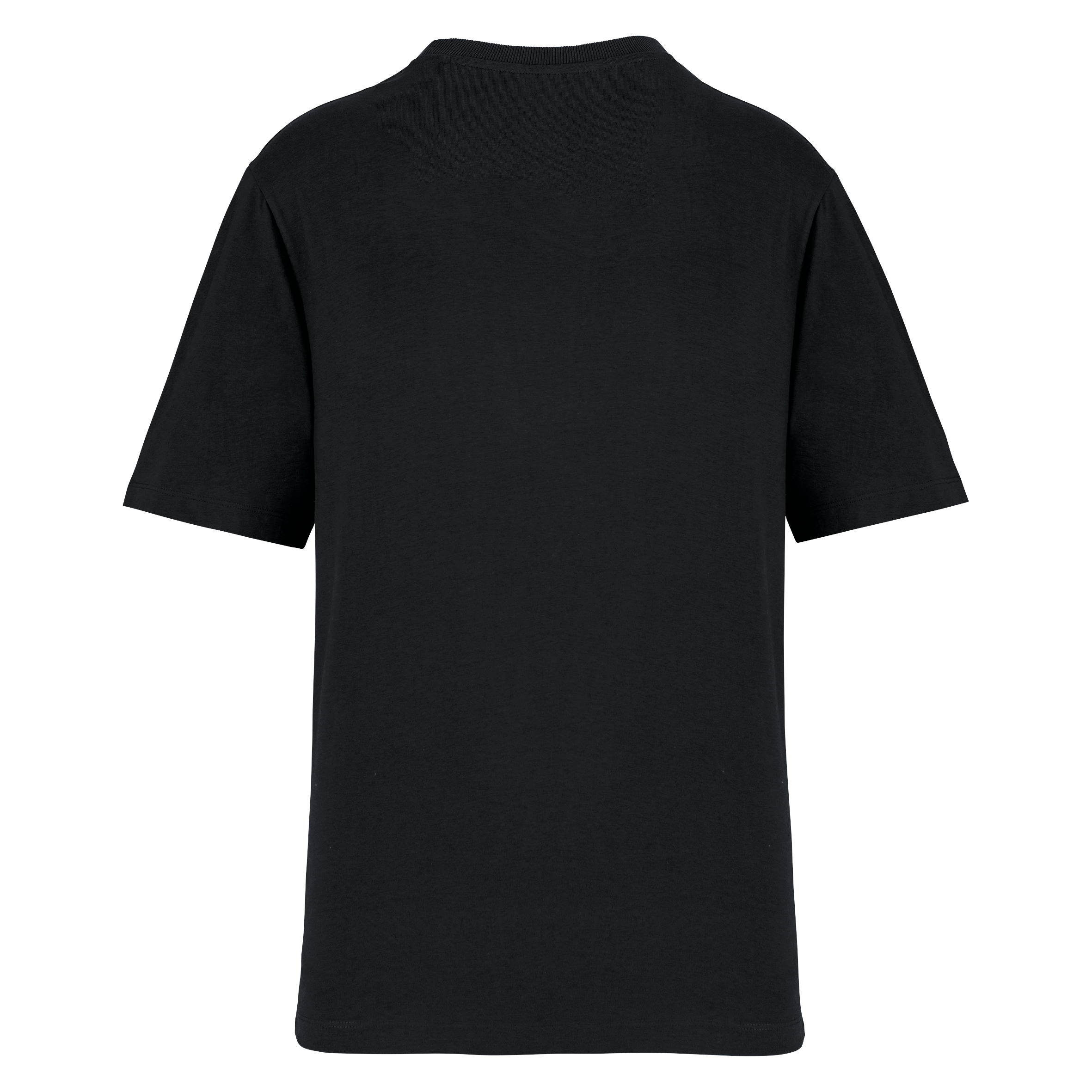 T-shirt mangas descaídas de criança - Black