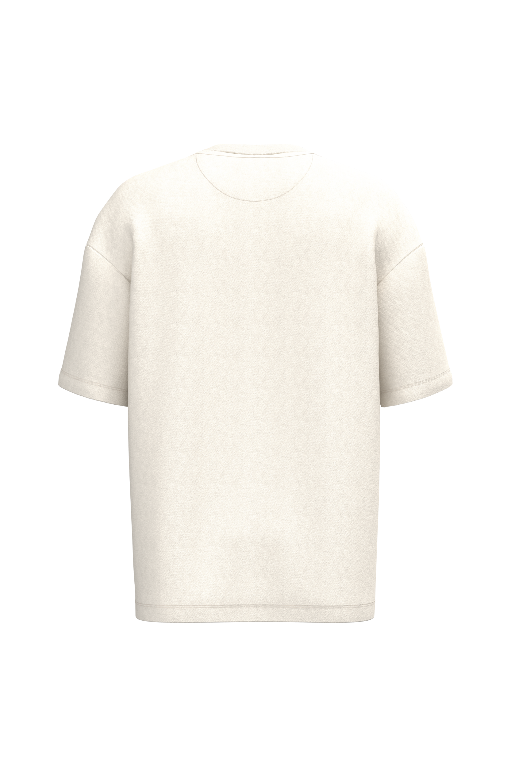 T-shirt écoresponsable oversize French Terry unisexe - Image 20