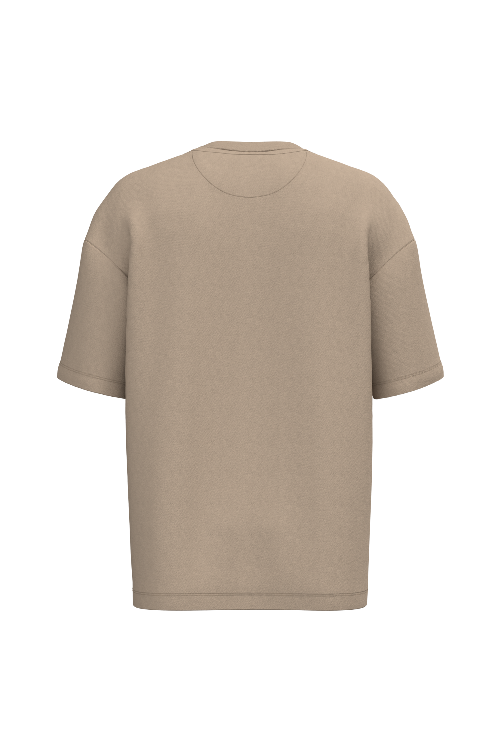 T-shirt écoresponsable oversize French Terry unisexe - Image 31