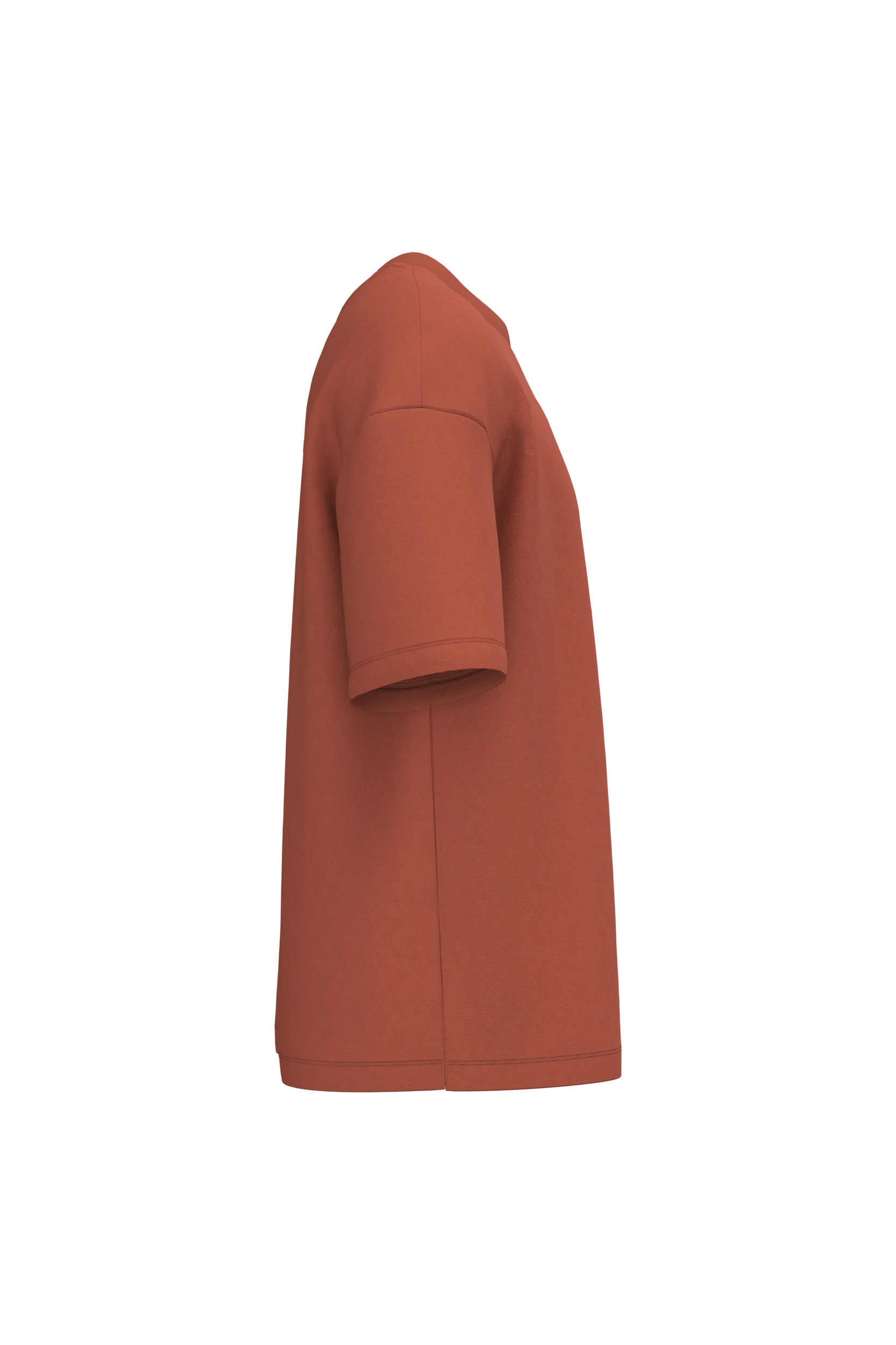 T-shirt écoresponsable oversize French Terry unisexe - Image 16