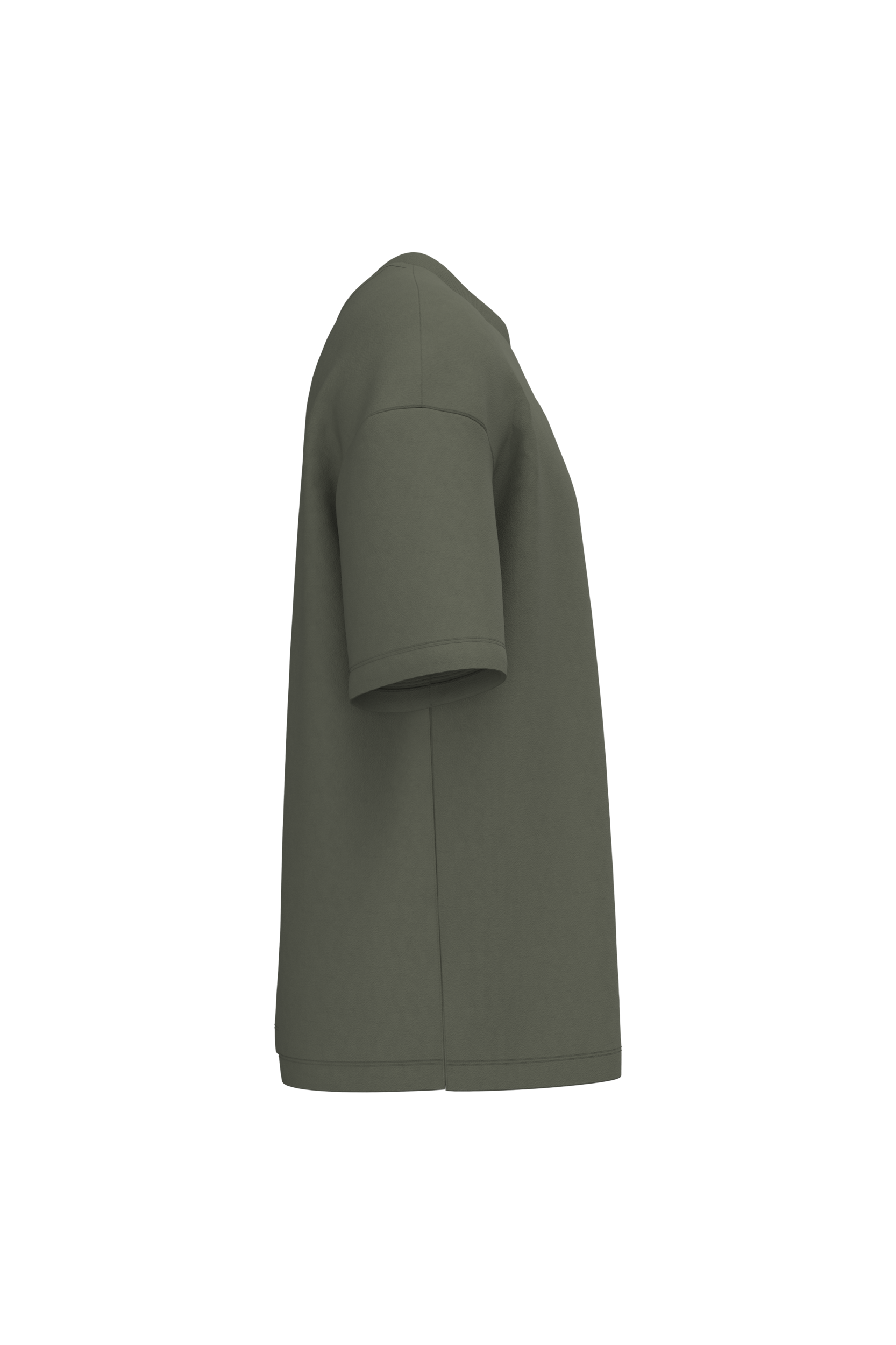 T-shirt écoresponsable oversize French Terry unisexe - Image 28