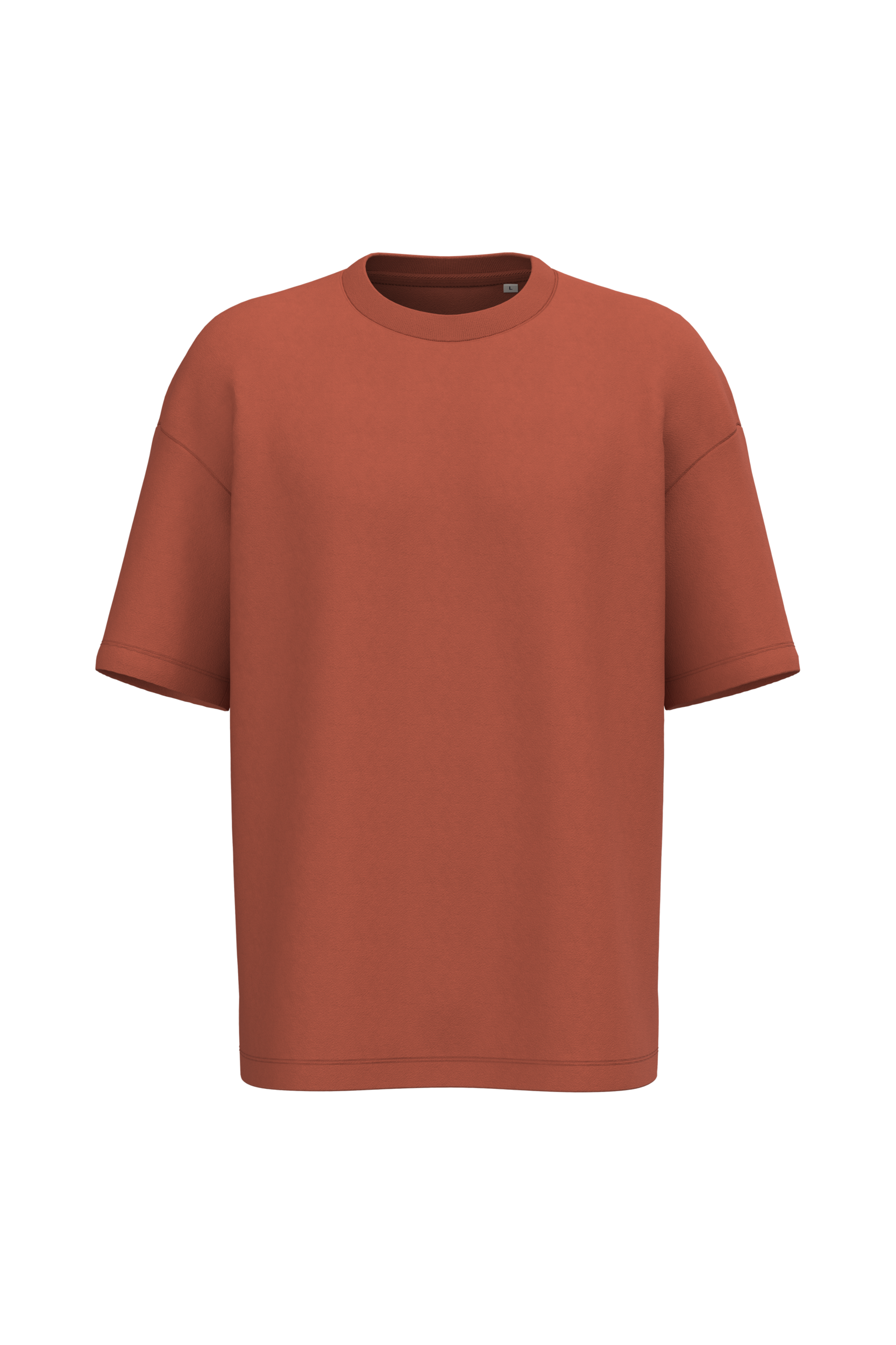 T-shirt écoresponsable oversize French Terry unisexe - Image 15