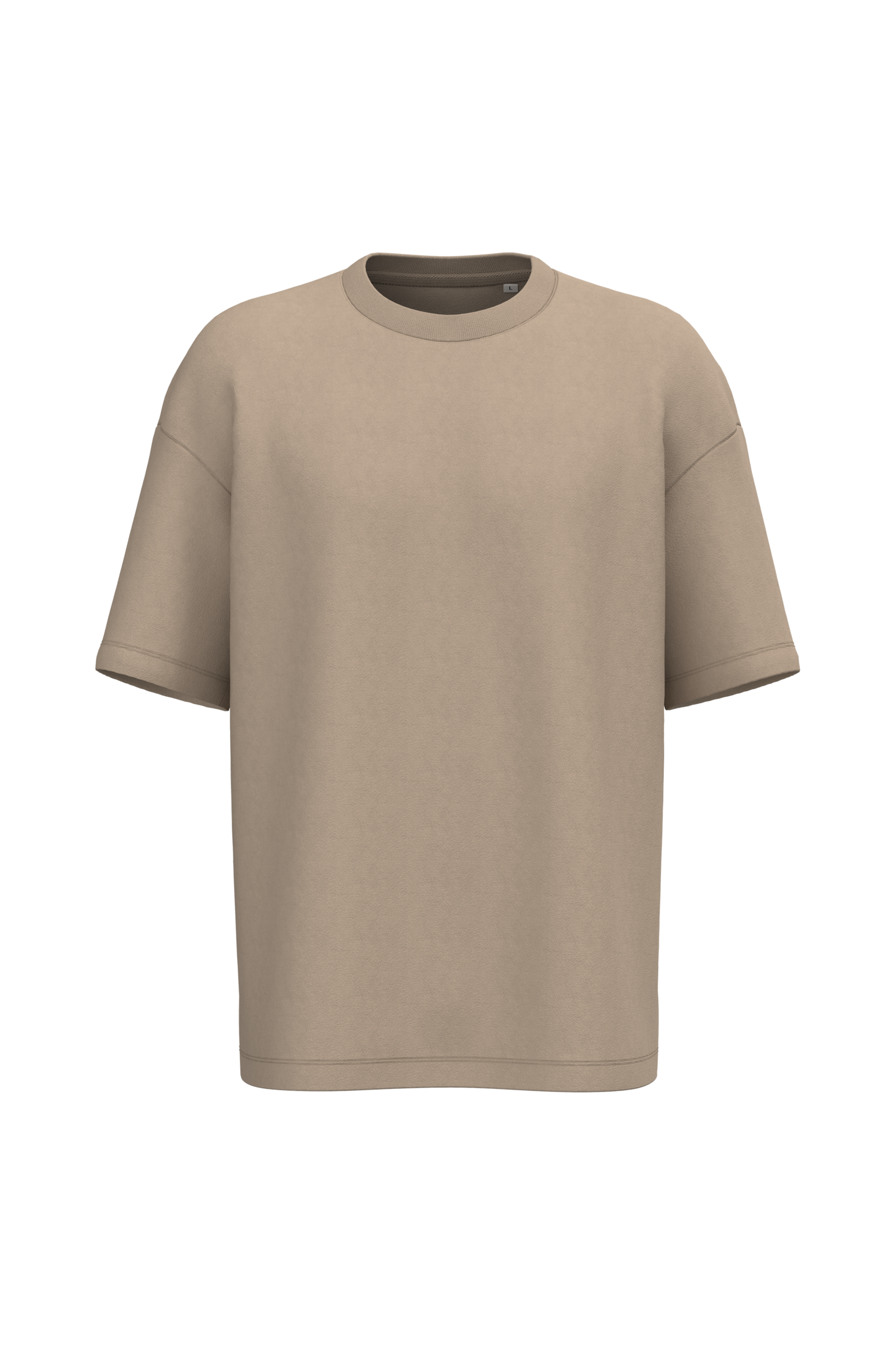 T-shirt écoresponsable oversize French Terry unisexe - Image 32