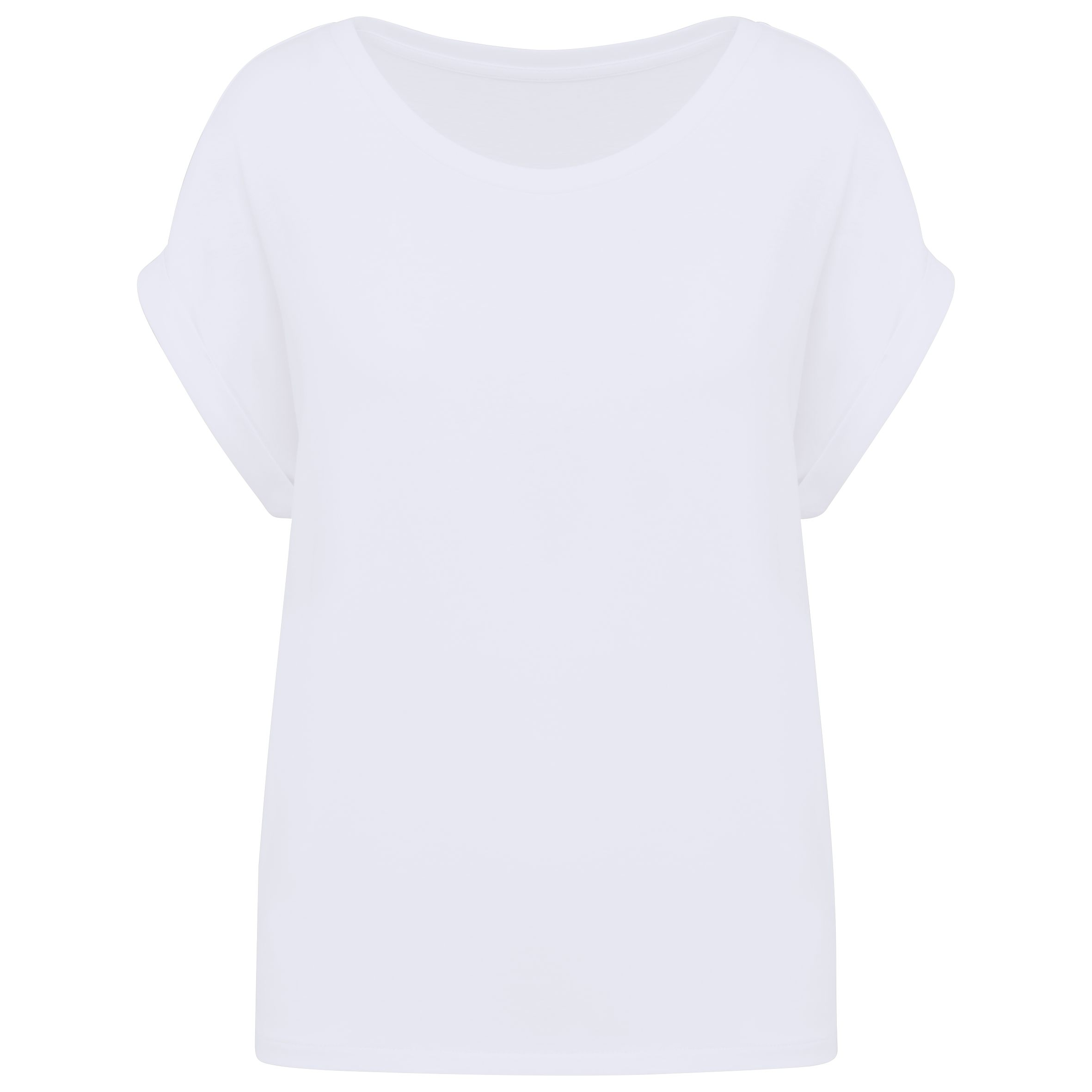 T-shirt écoresponsable manches à revers femme - Image 17