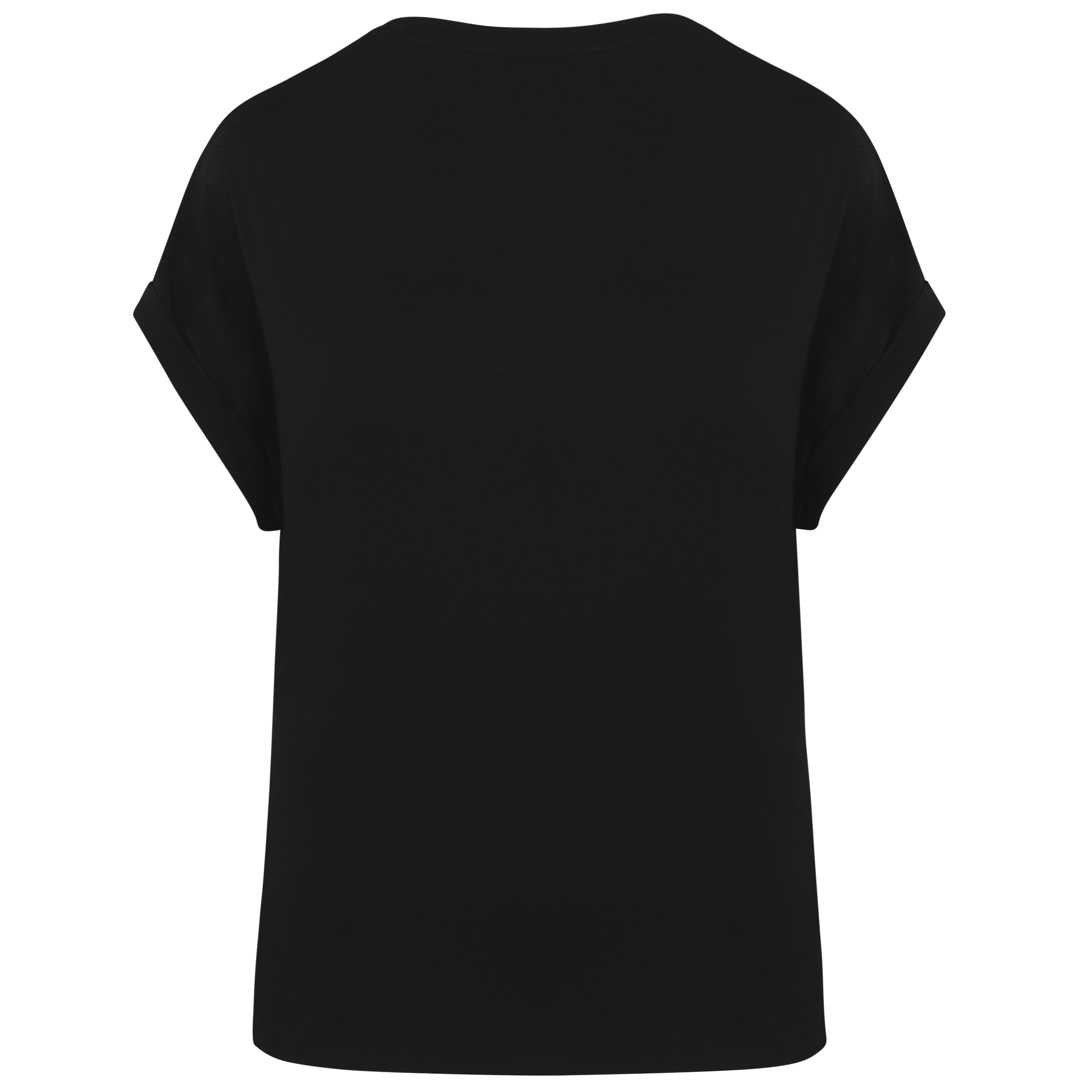 T-shirt écoresponsable manches à revers femme - Image 7