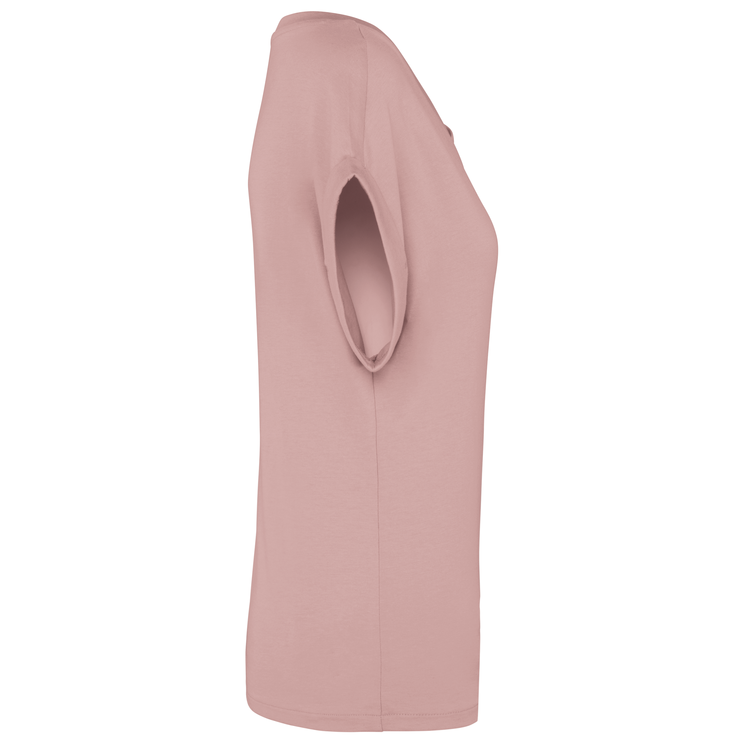 T-shirt écoresponsable manches à revers femme - Image 15