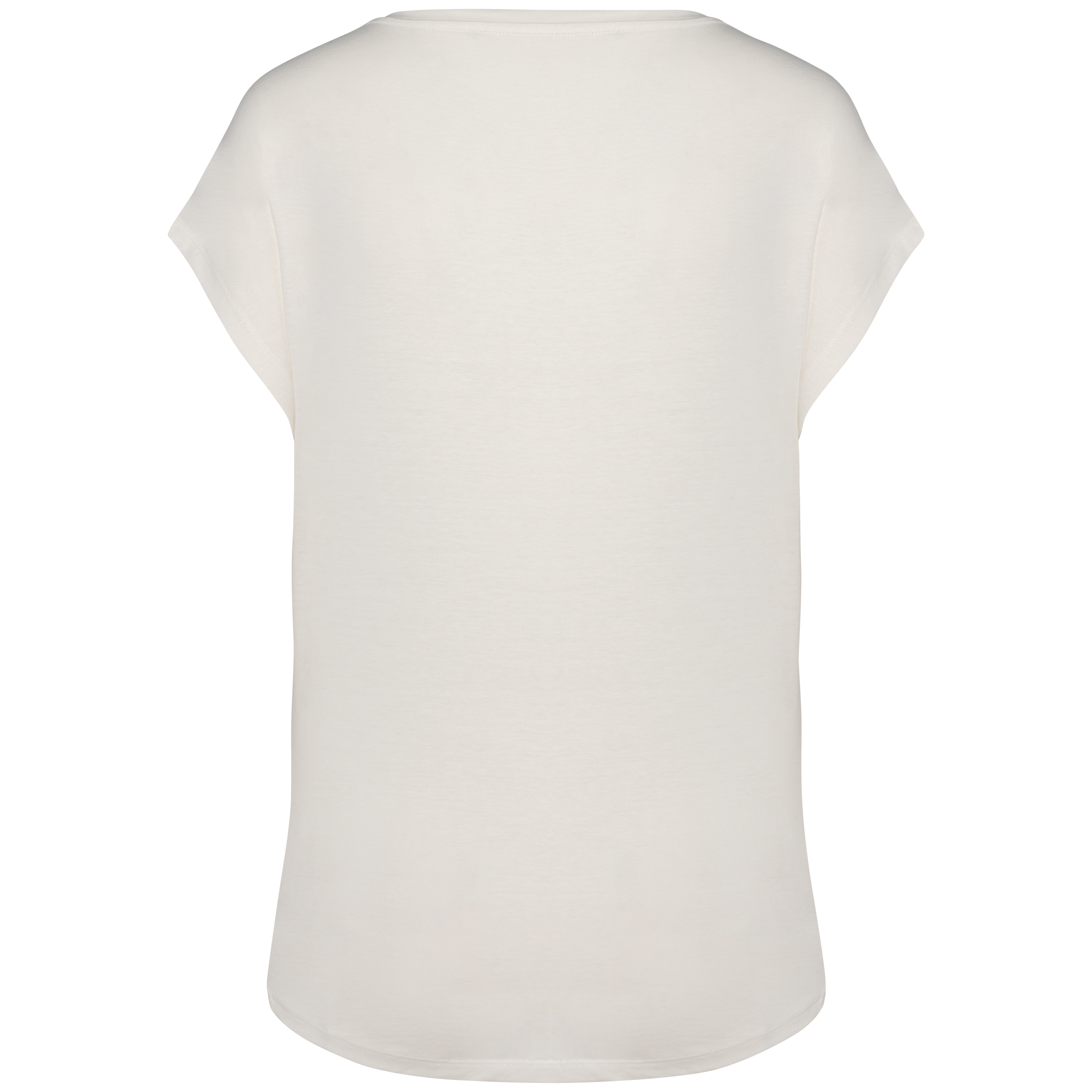 T-shirt écoresponsable loose à col V femme - Image 16