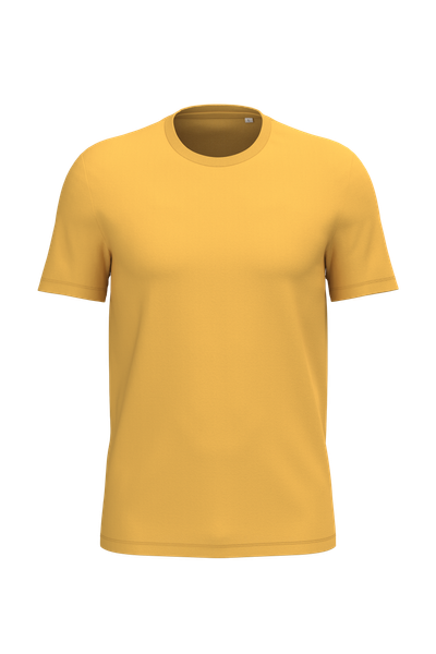 Tee-shirt publicitaire NS314IC coton biologique fabriqué au Portugal – Jaune soleil