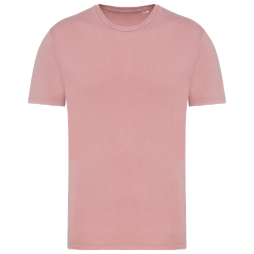 Native Spirit Unisex washed effect t-shirt in pink, style NS315