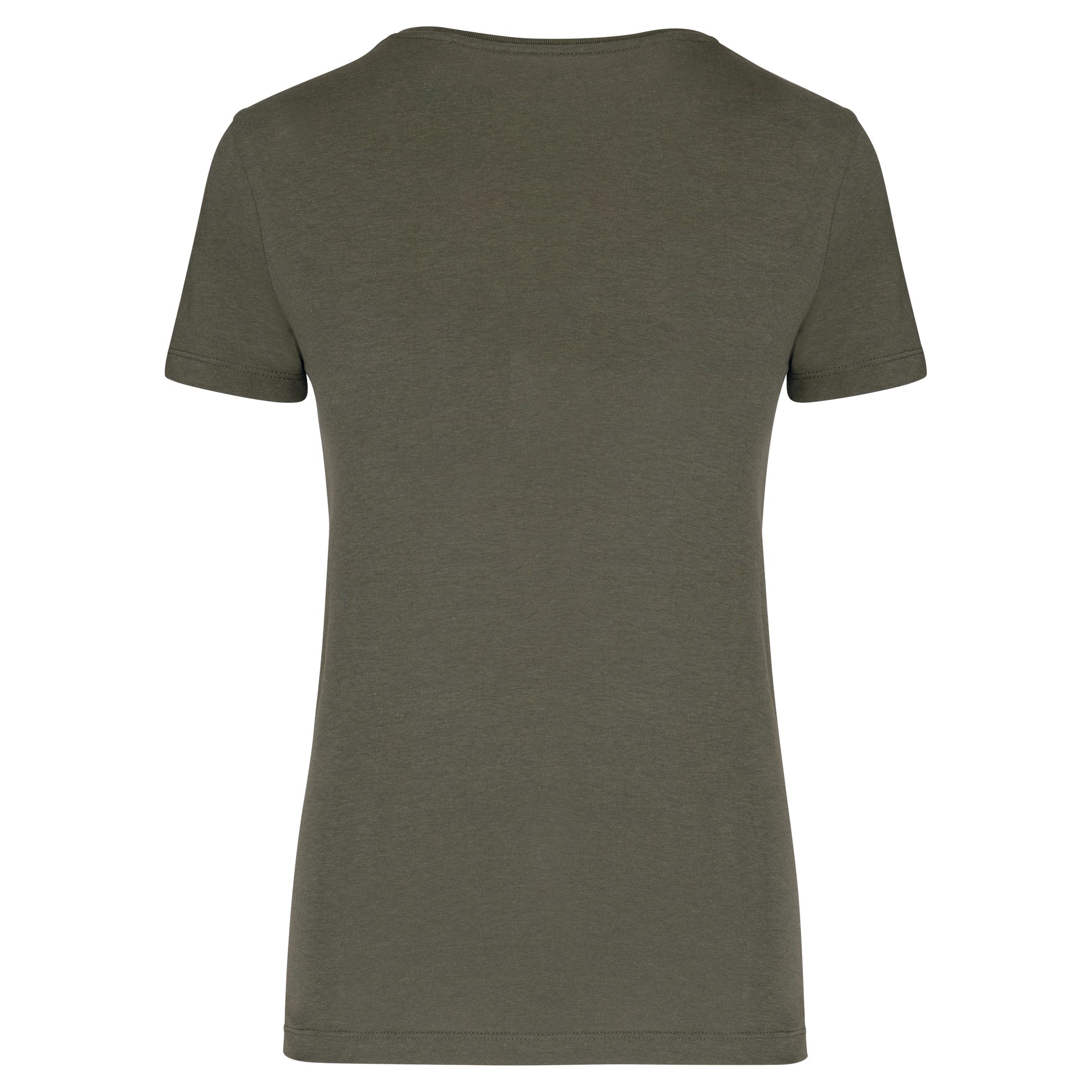 T-shirt em modal de senhora - Organic Khaki