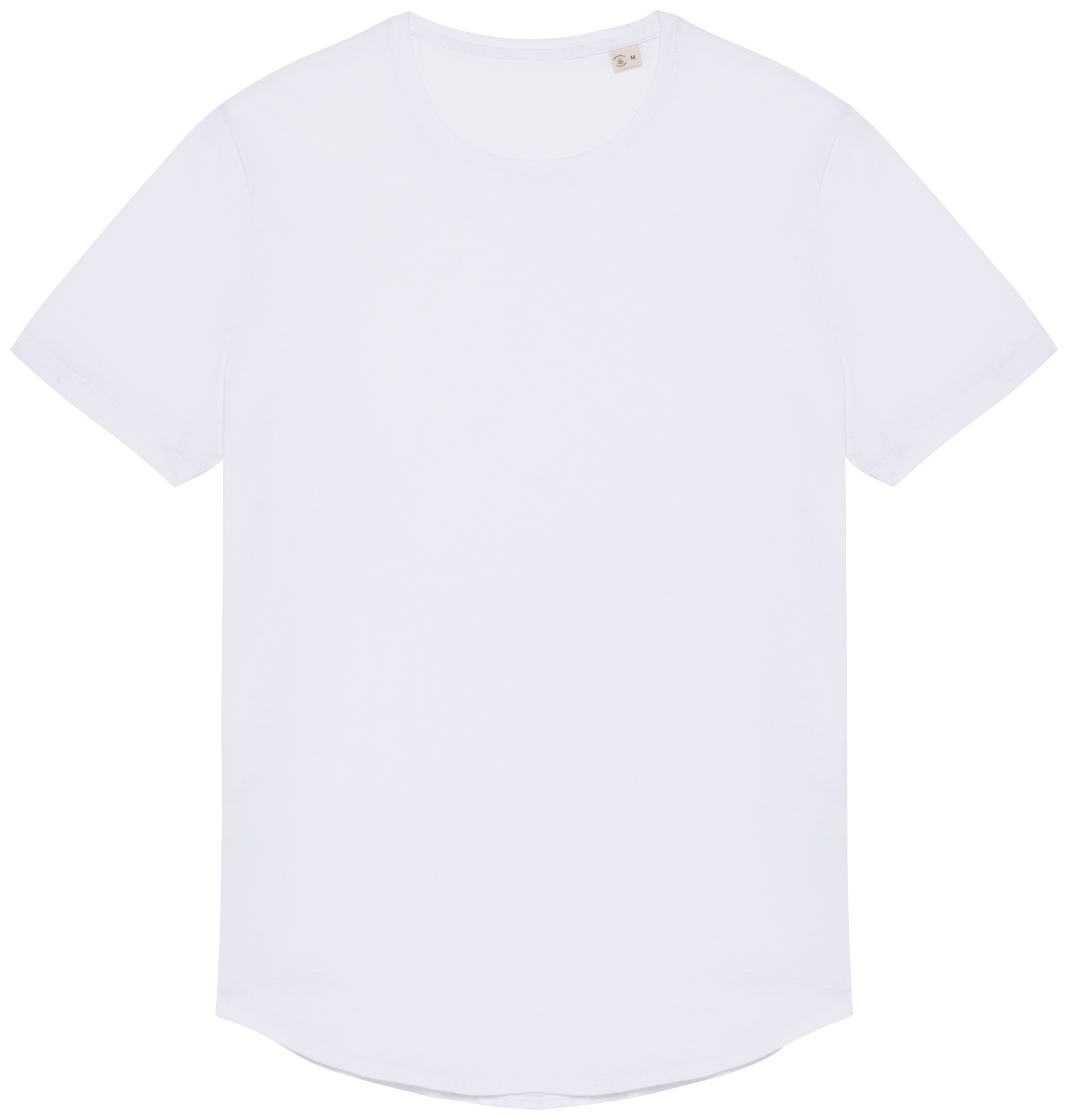 T-shirt uomo fondo capo arrotondato