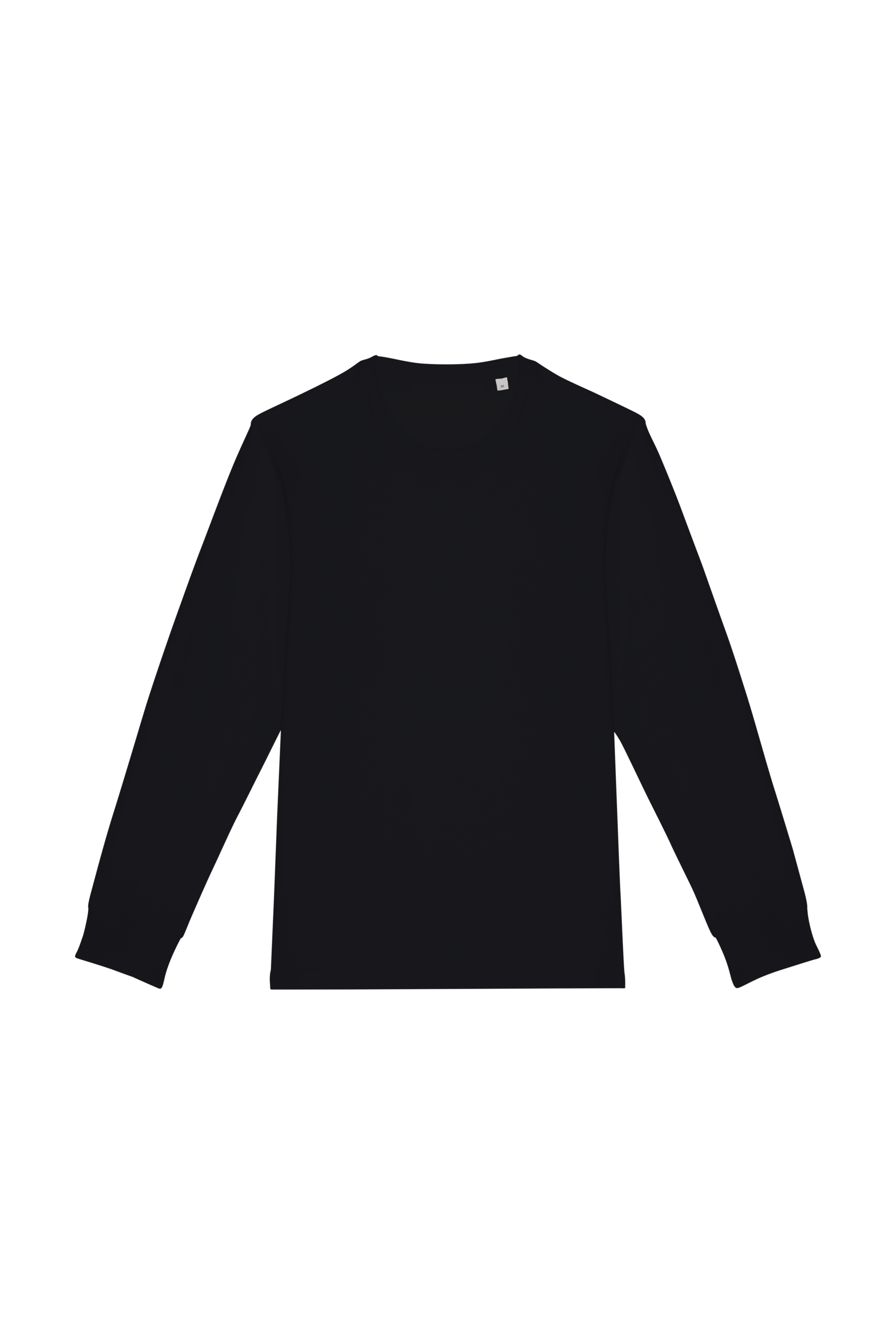 T-shirt unisex ecosostenibile maniche lunghe