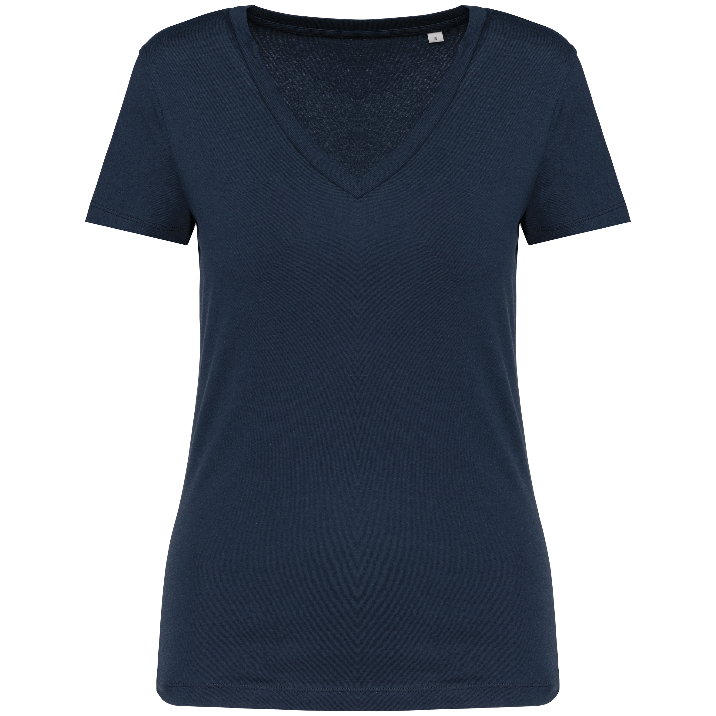 T-shirt écoresponsable col V femme - Image 16