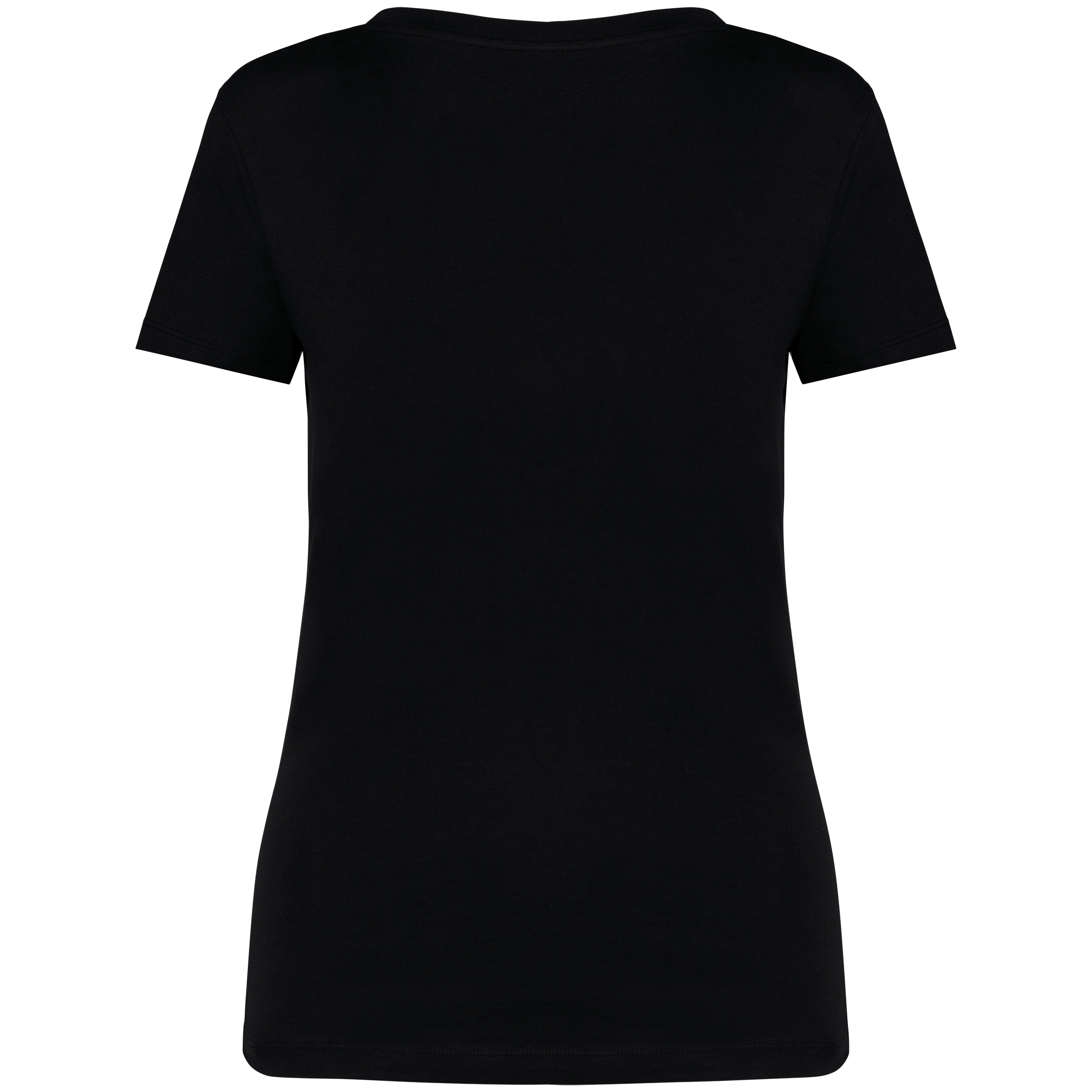 T-shirt écoresponsable col V femme - Image 7