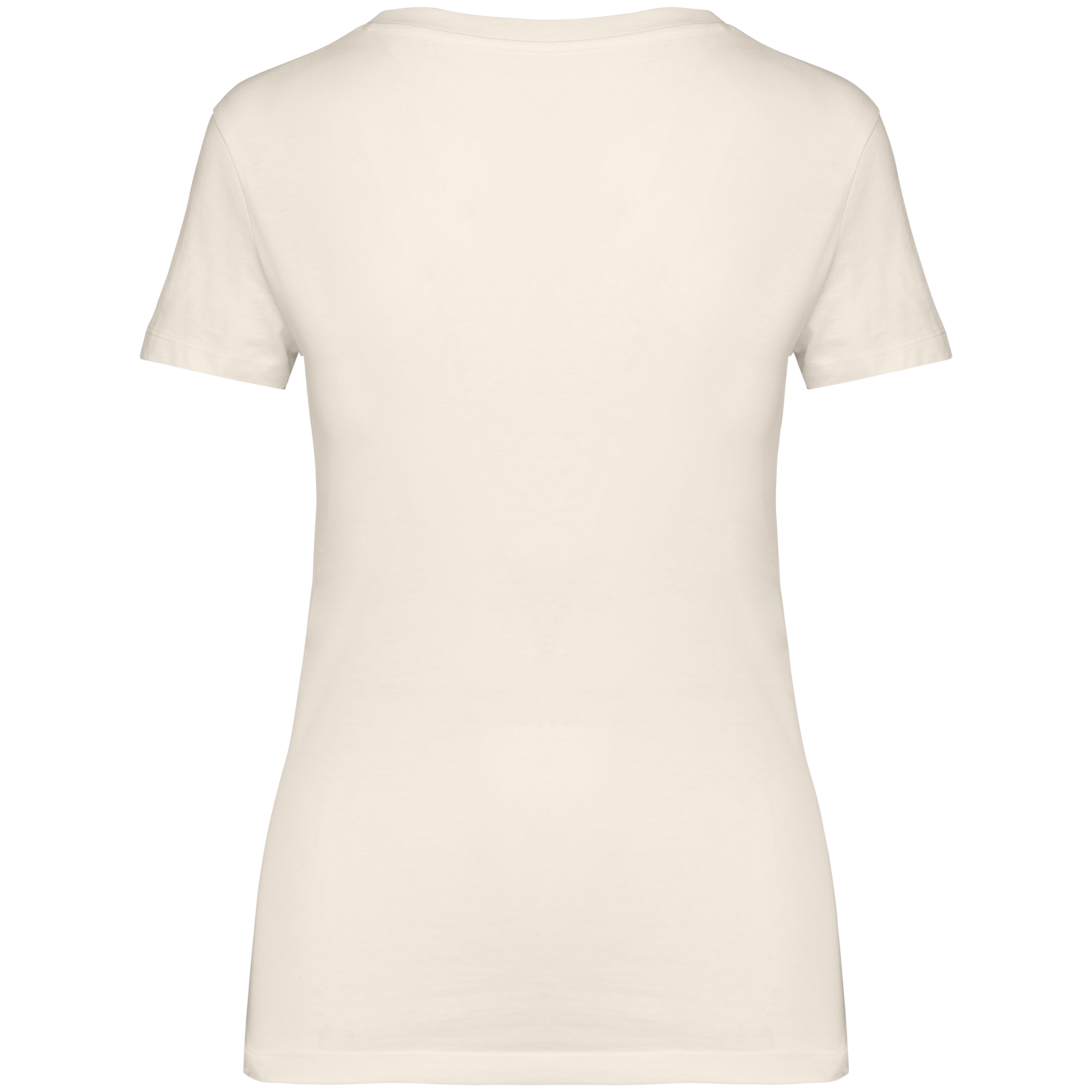 T-shirt écoresponsable col V femme - Image 10