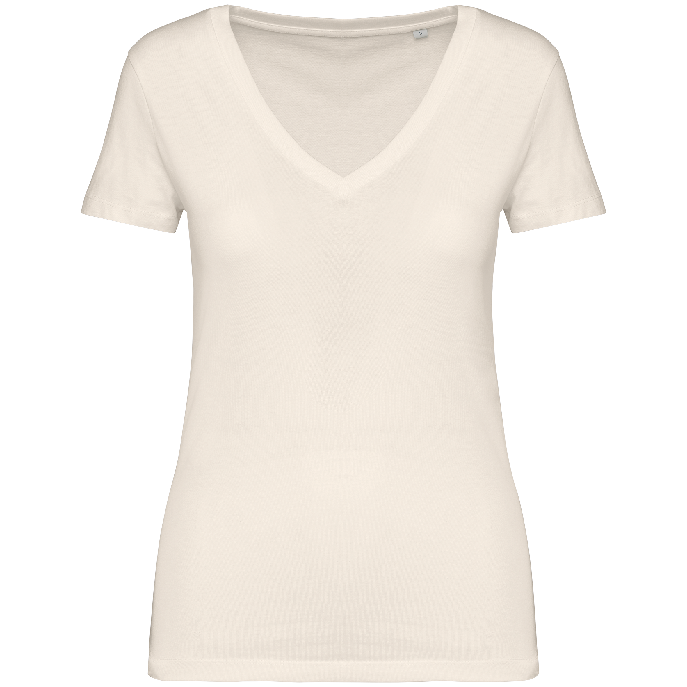 T-shirt écoresponsable col V femme - Image 11