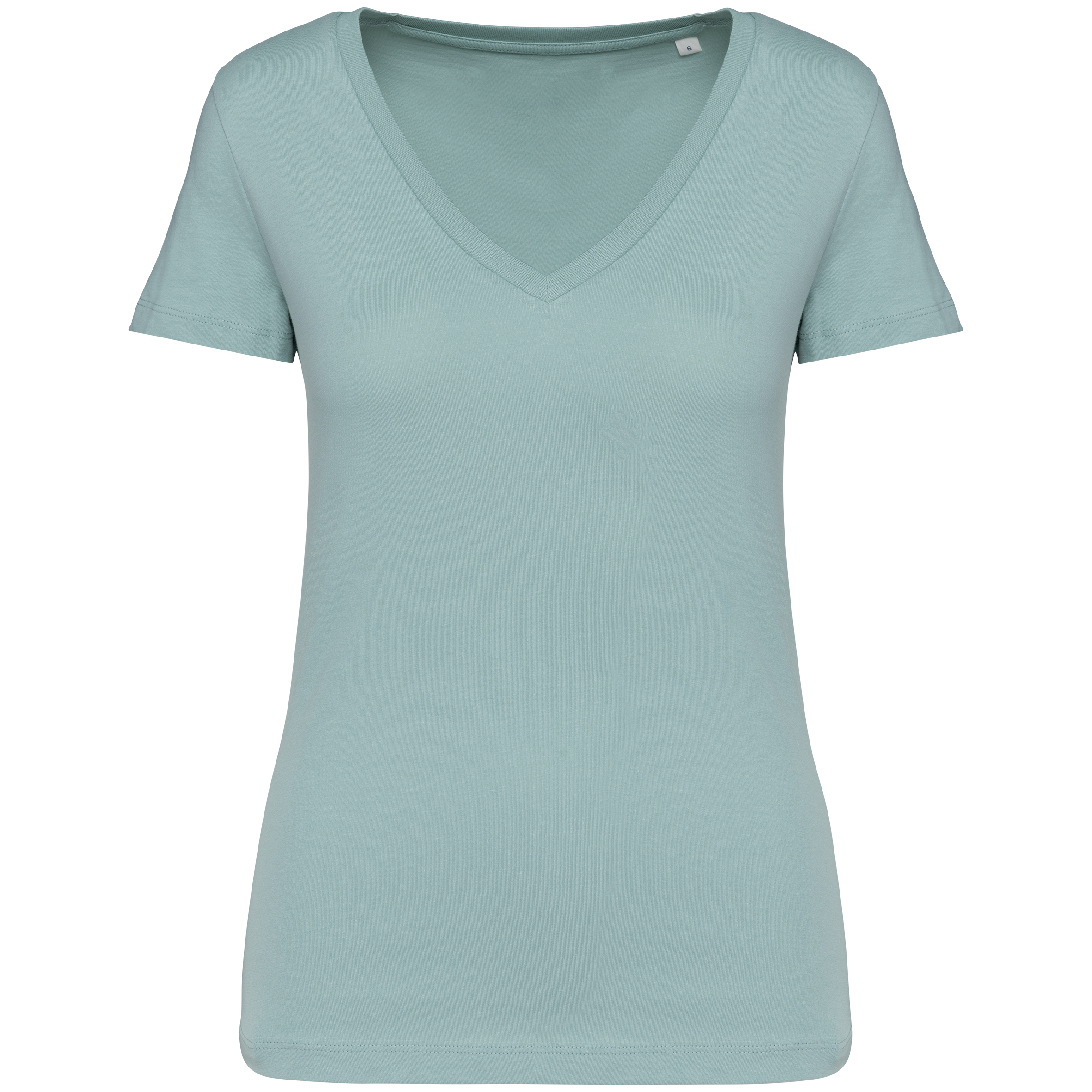 T-shirt écoresponsable col V femme - Image 14