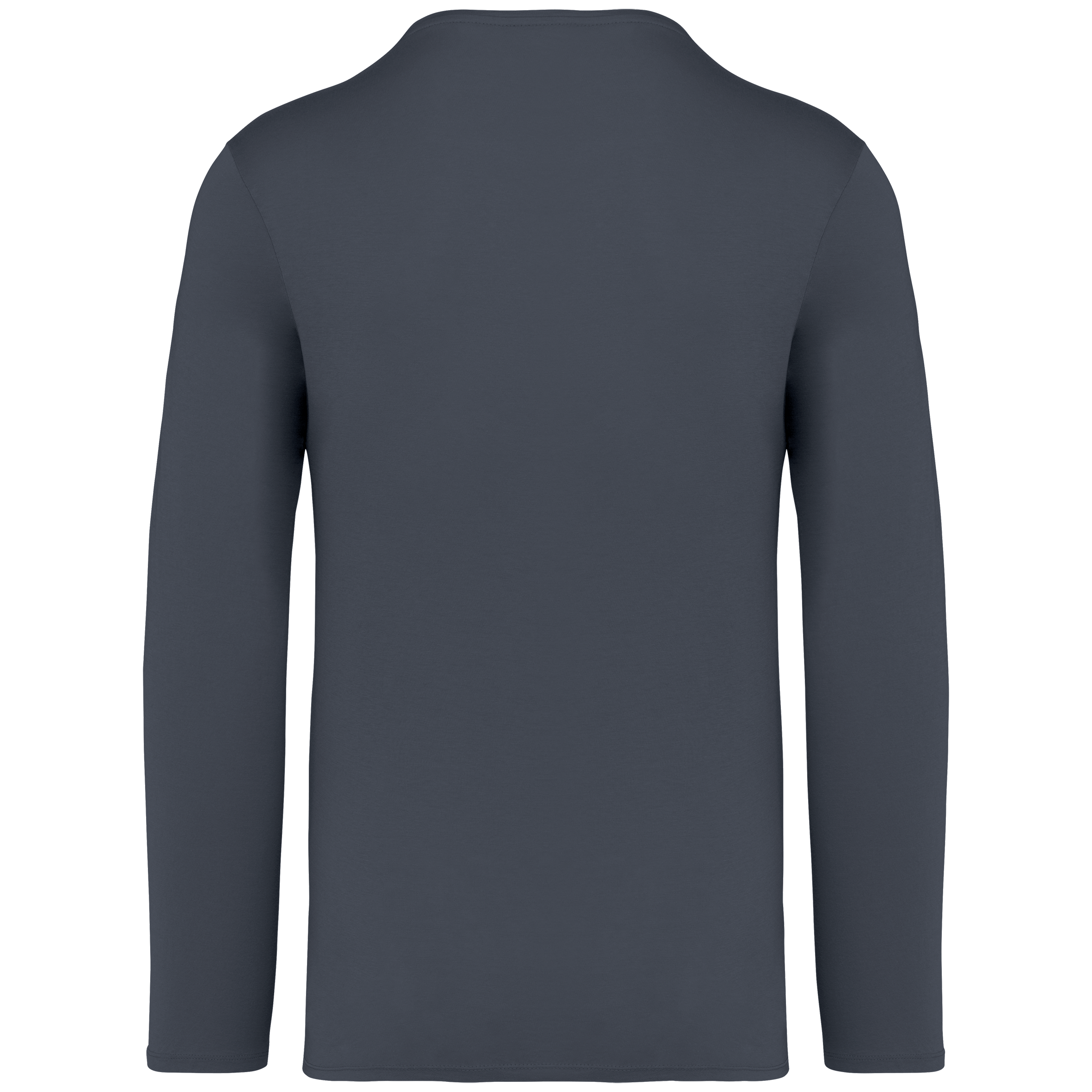 T-shirt eco-responsável manga comprida com aspecto lavado unissexo - Washed Slate