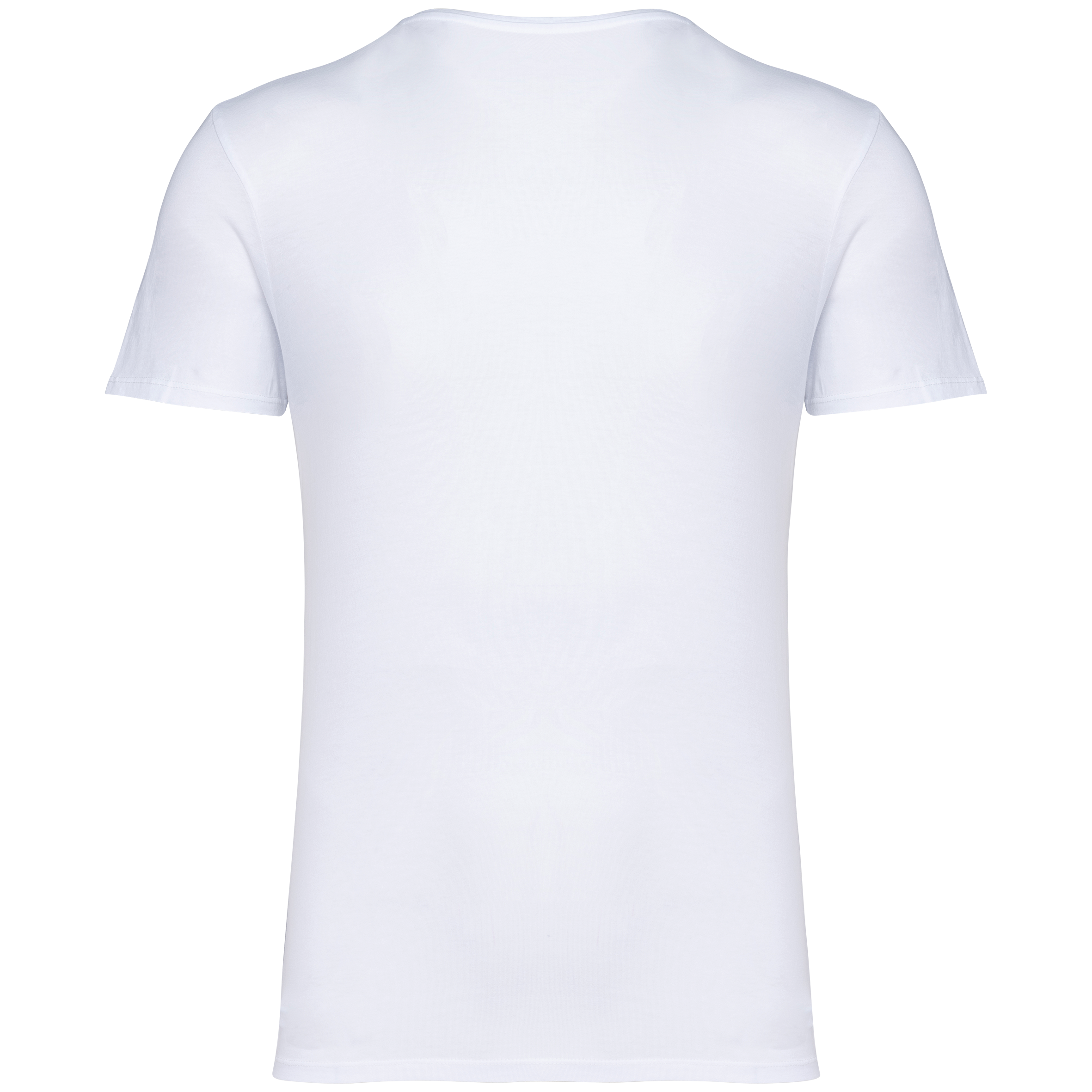 T-shirt eco-responsável com aspecto lavado unissexo - Washed white