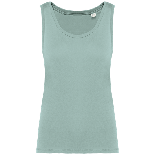 Native Spirit Women's tank top in green, style NS341