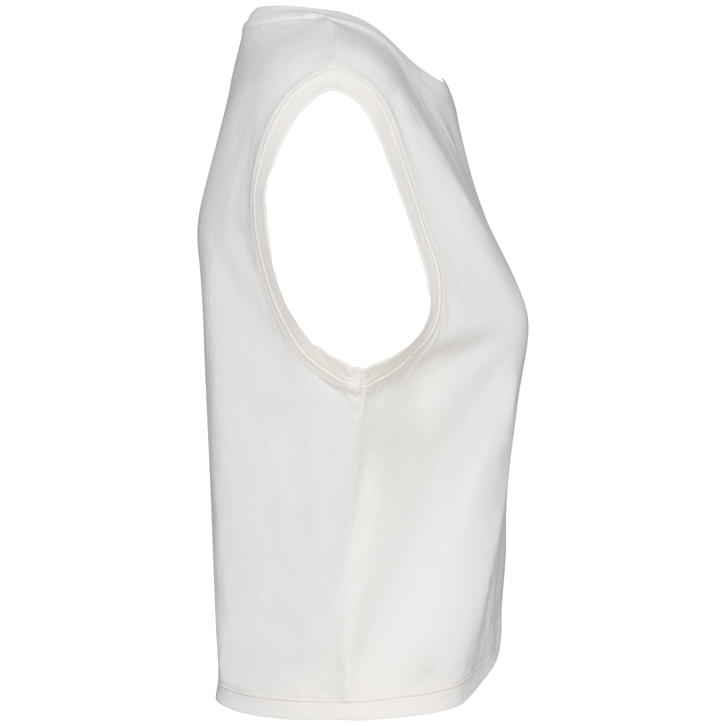 T-shirt écoresponsable crop sans manche femme - Image 9