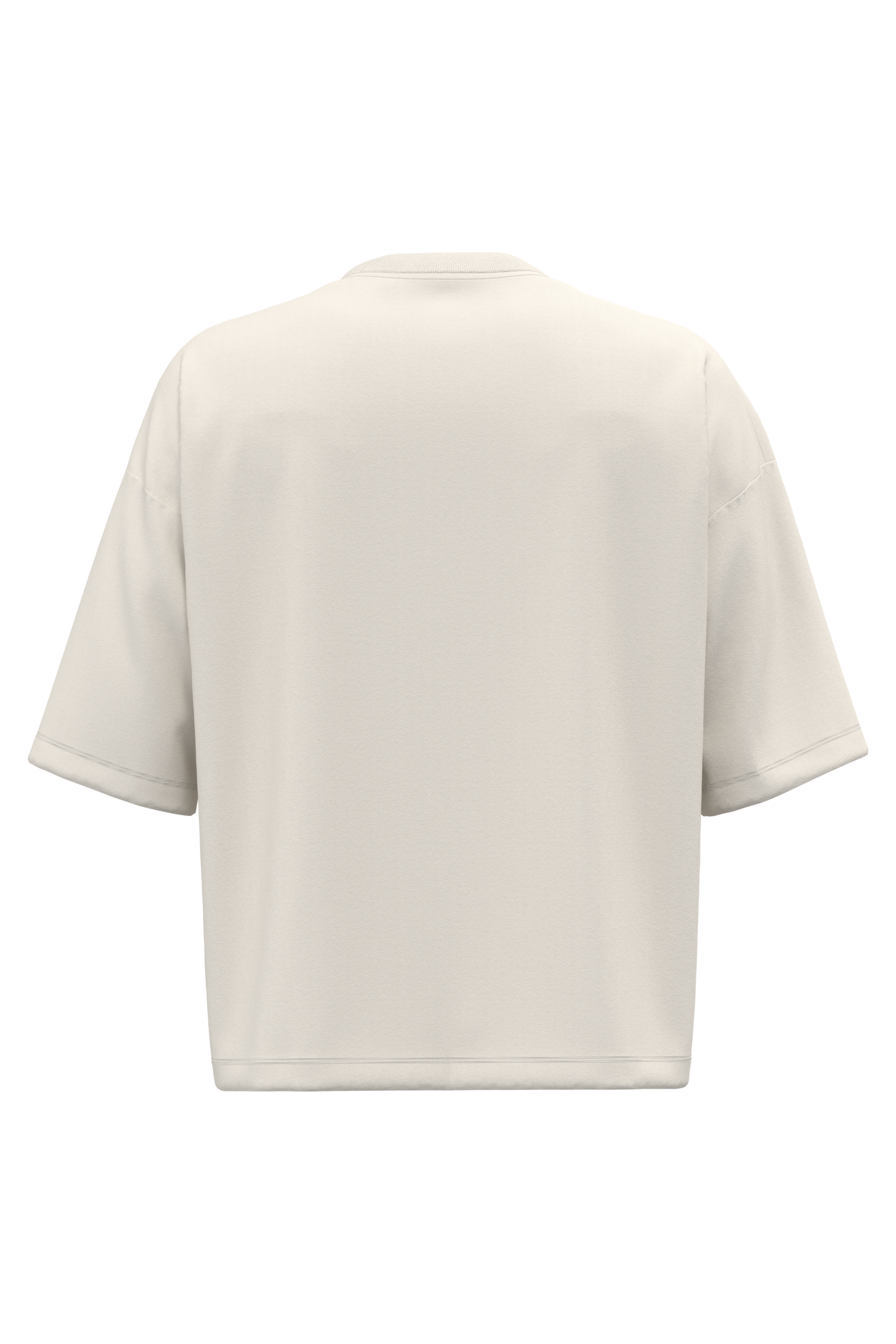 Camiseta sostenible de corte boxy con hombros caídos hombre