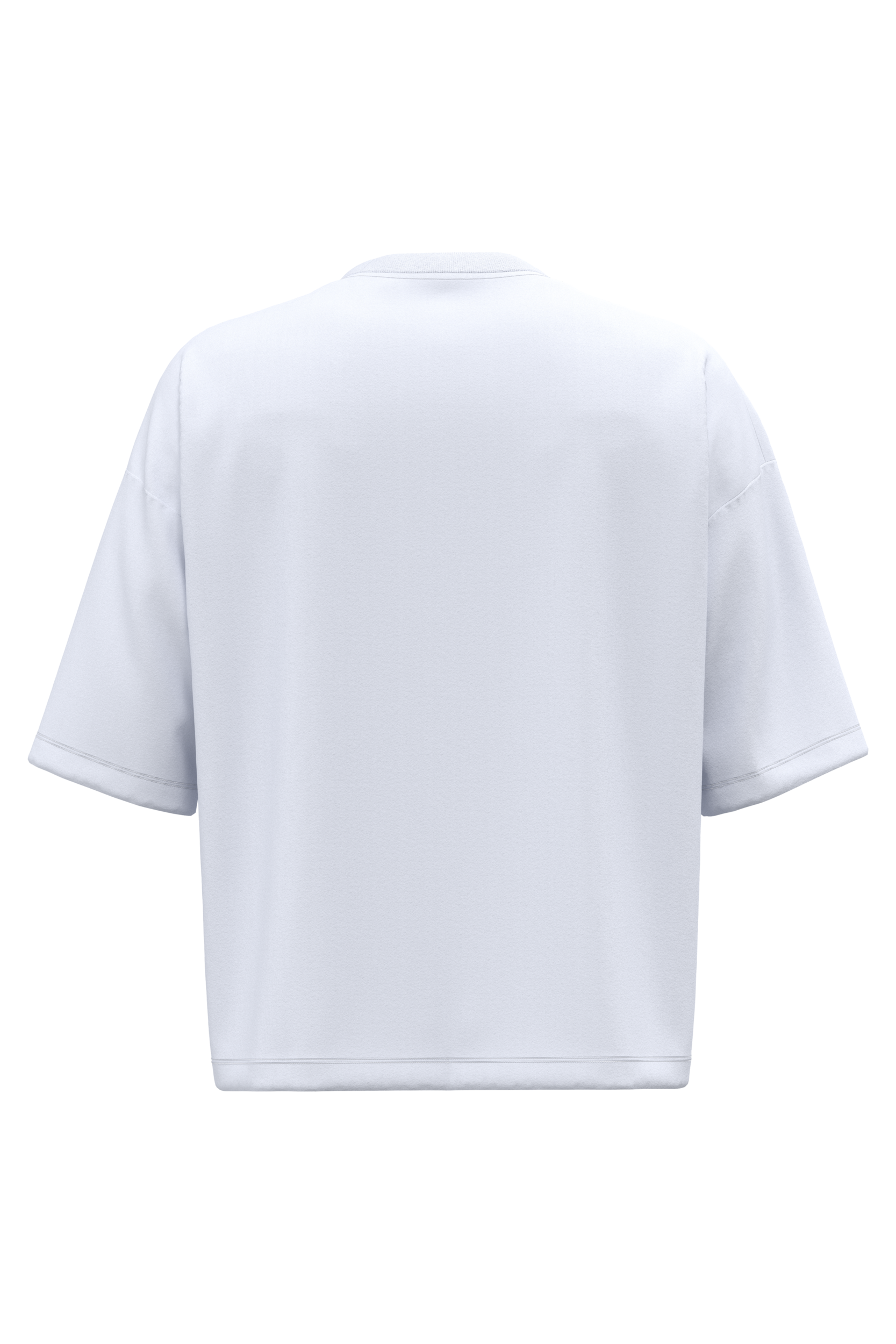 Camiseta sostenible de corte boxy con hombros caídos hombre