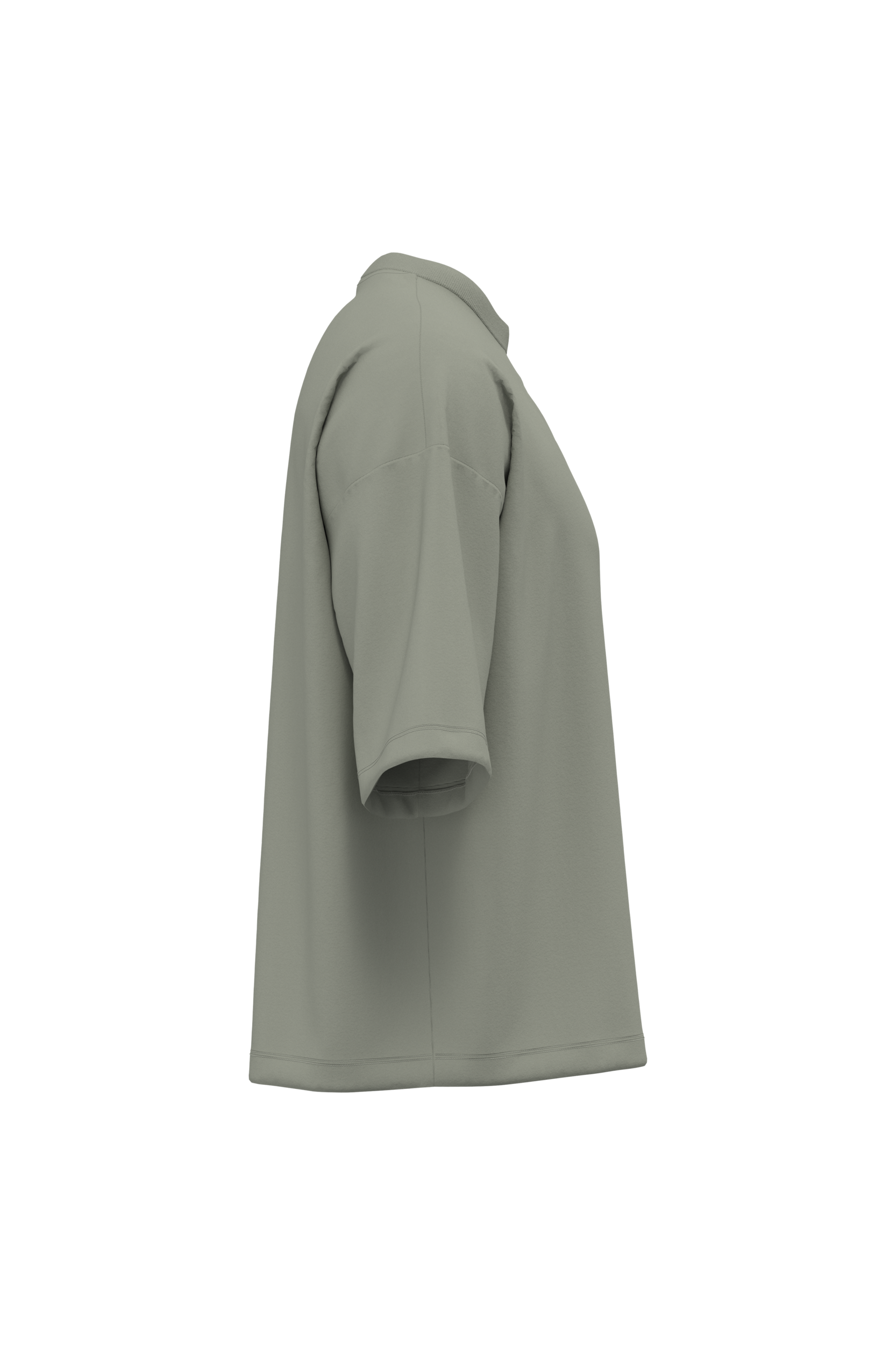 Camiseta sostenible de corte boxy con hombros caídos hombre