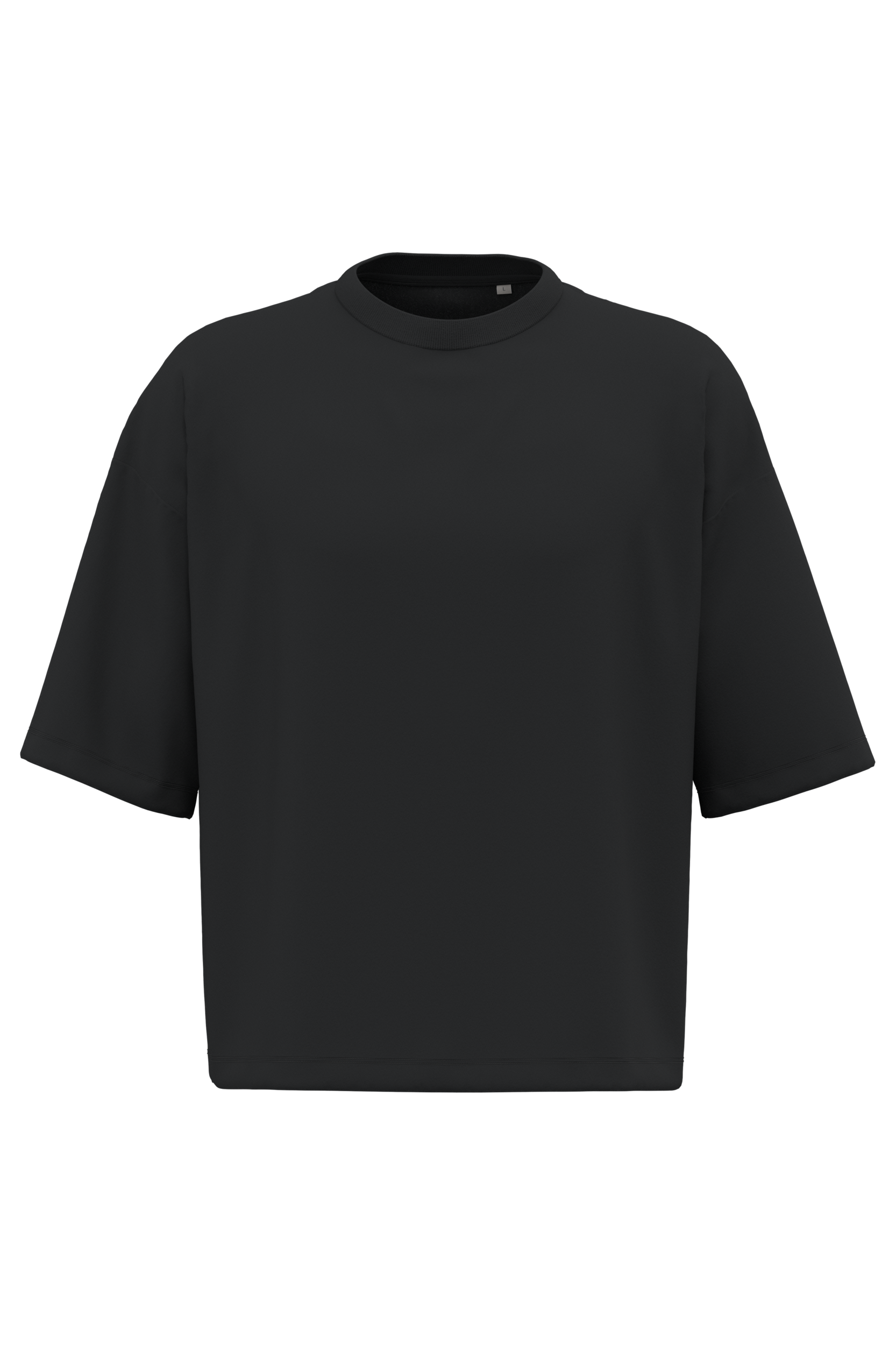 Camiseta sostenible de corte boxy con hombros caídos hombre