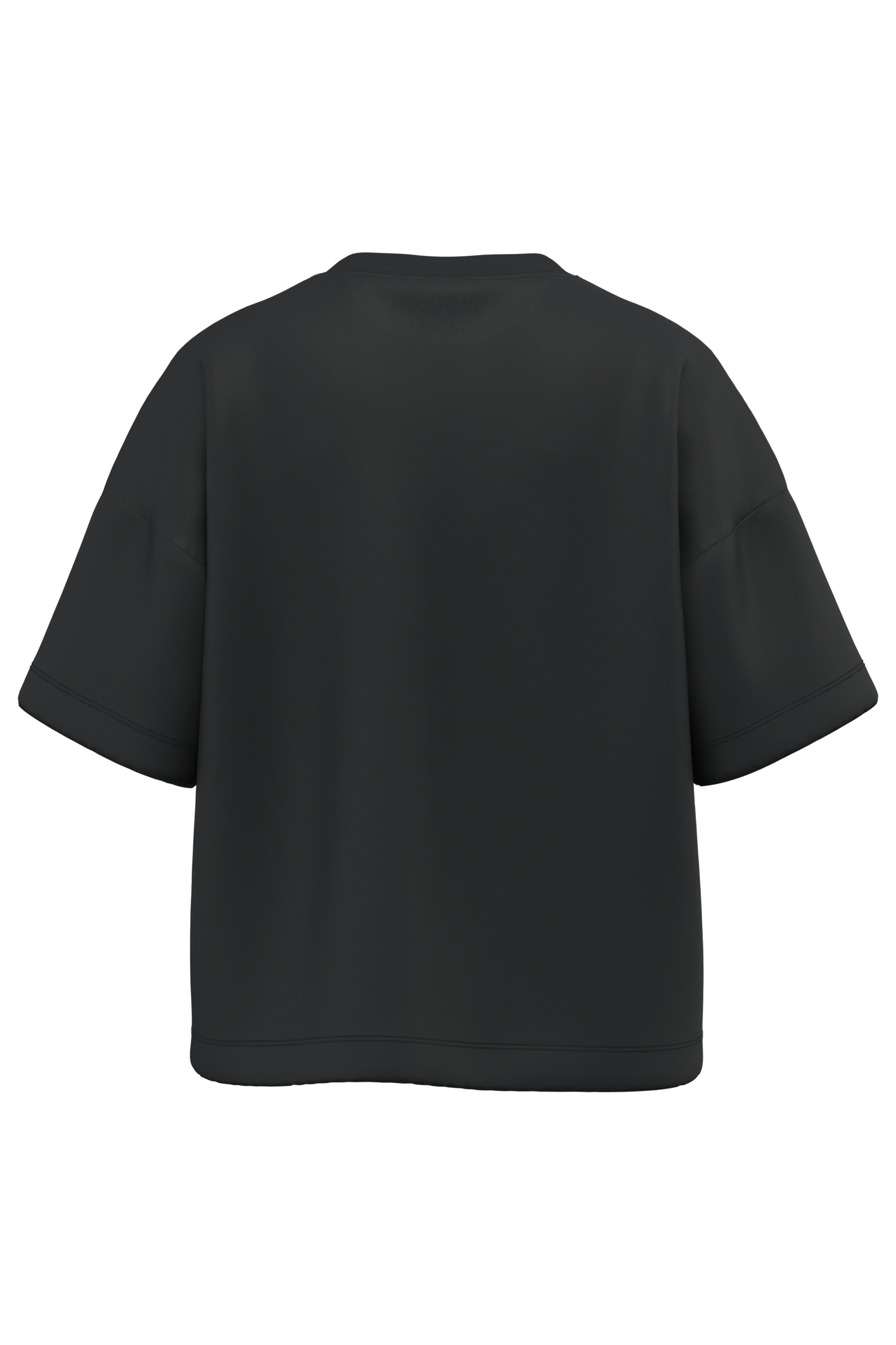 Camiseta sostenible de corte boxy con hombros caídos mujer