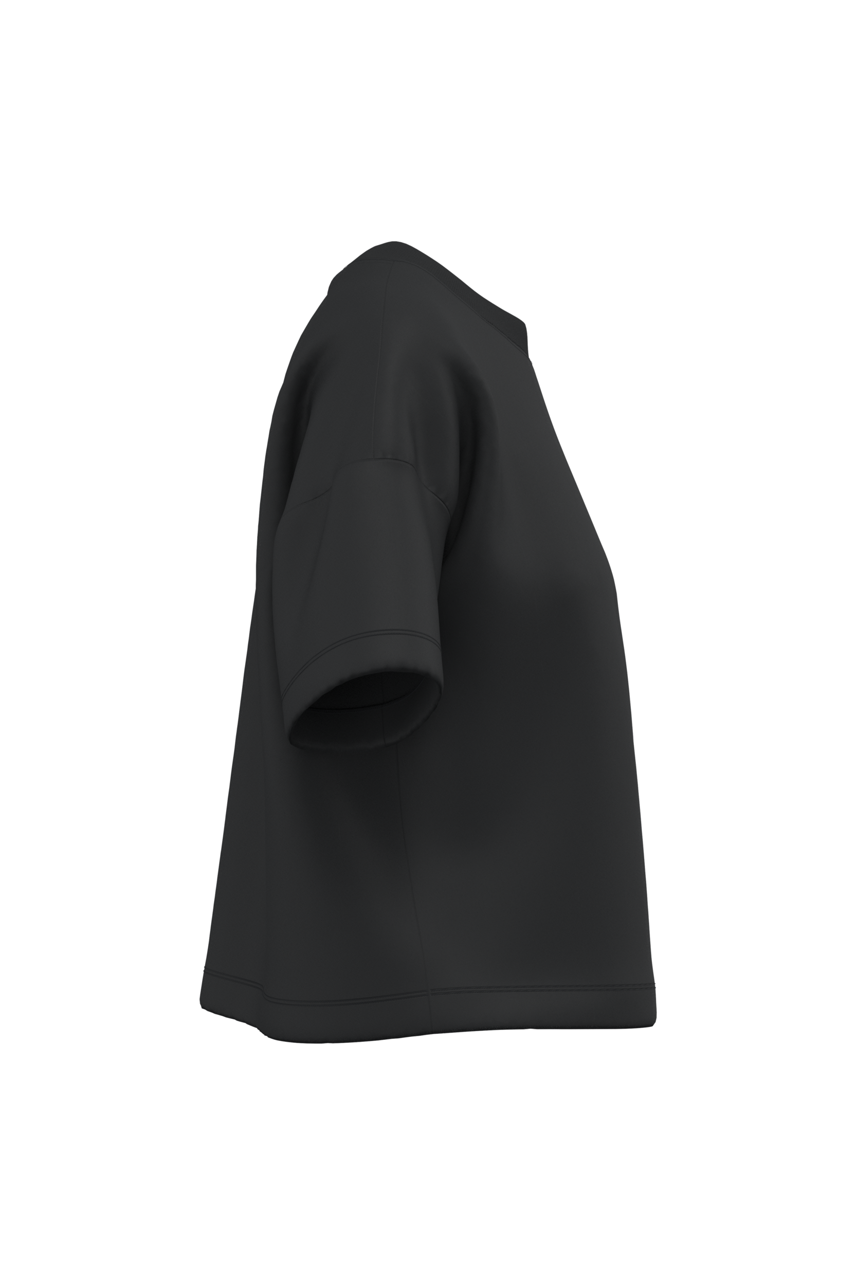 Camiseta sostenible de corte boxy con hombros caídos mujer