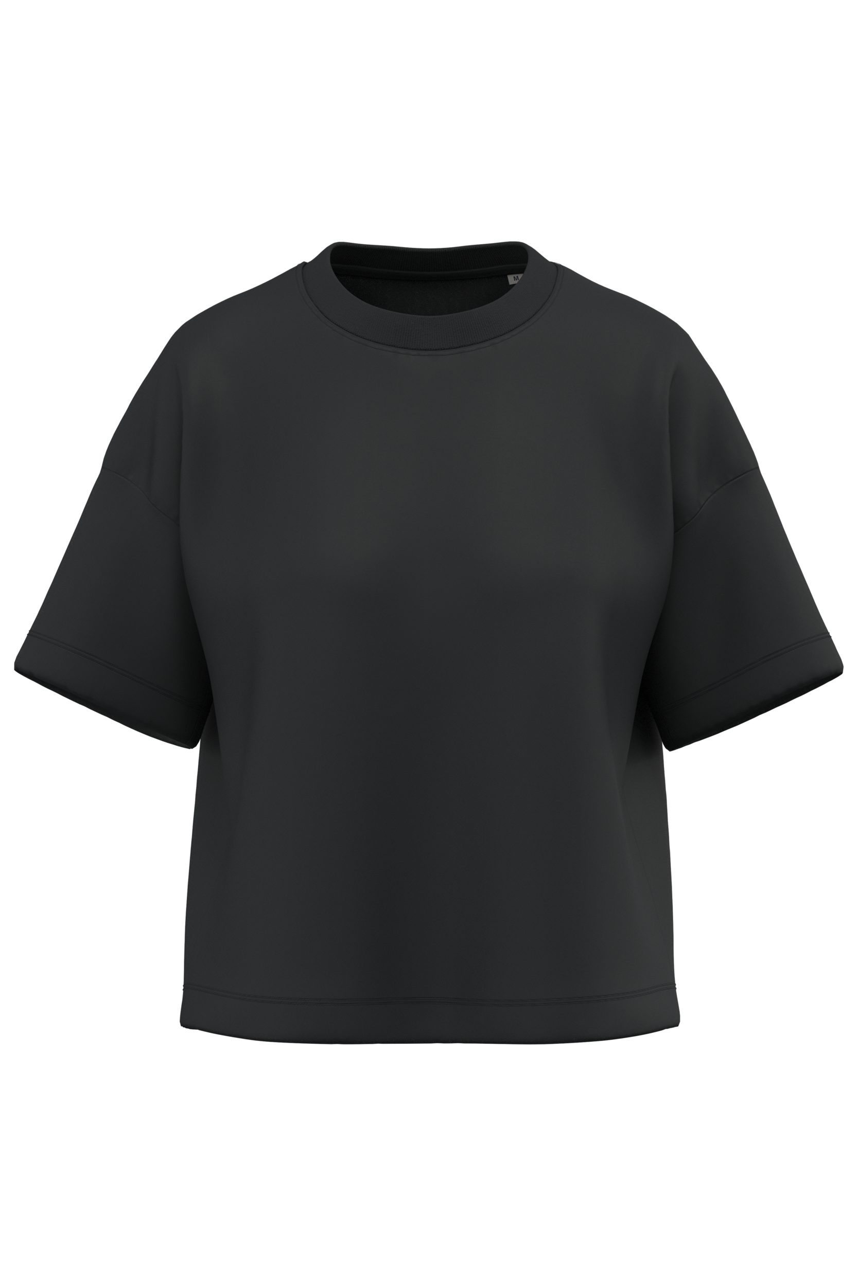 Camiseta sostenible de corte boxy con hombros caídos mujer