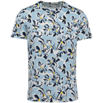 NS350 - Ivory Floral Blue