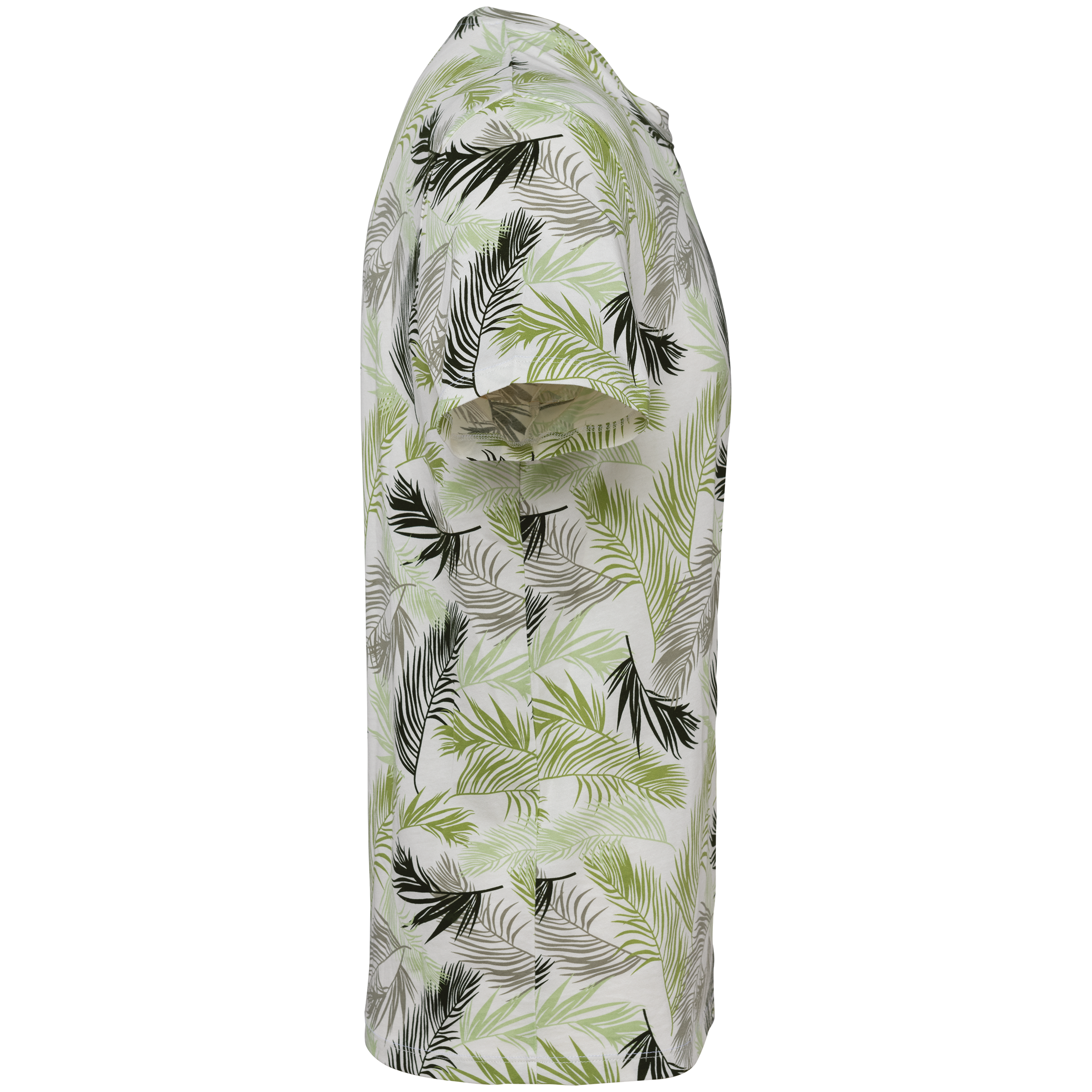 T-shirt écoresponsable imprimé tropical homme