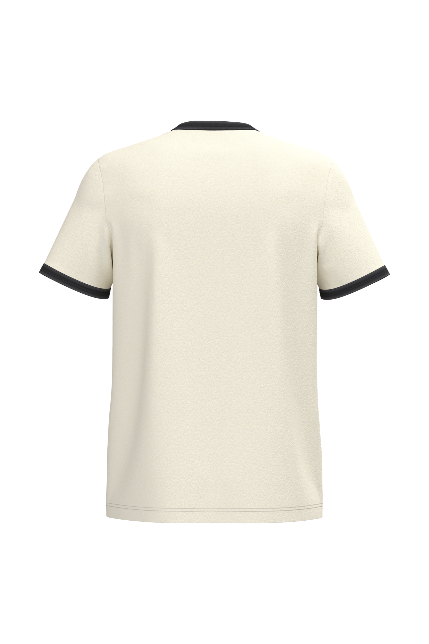 T-shirt ringer écoresponsable à bords contrastés effet délavé homme - Image 8