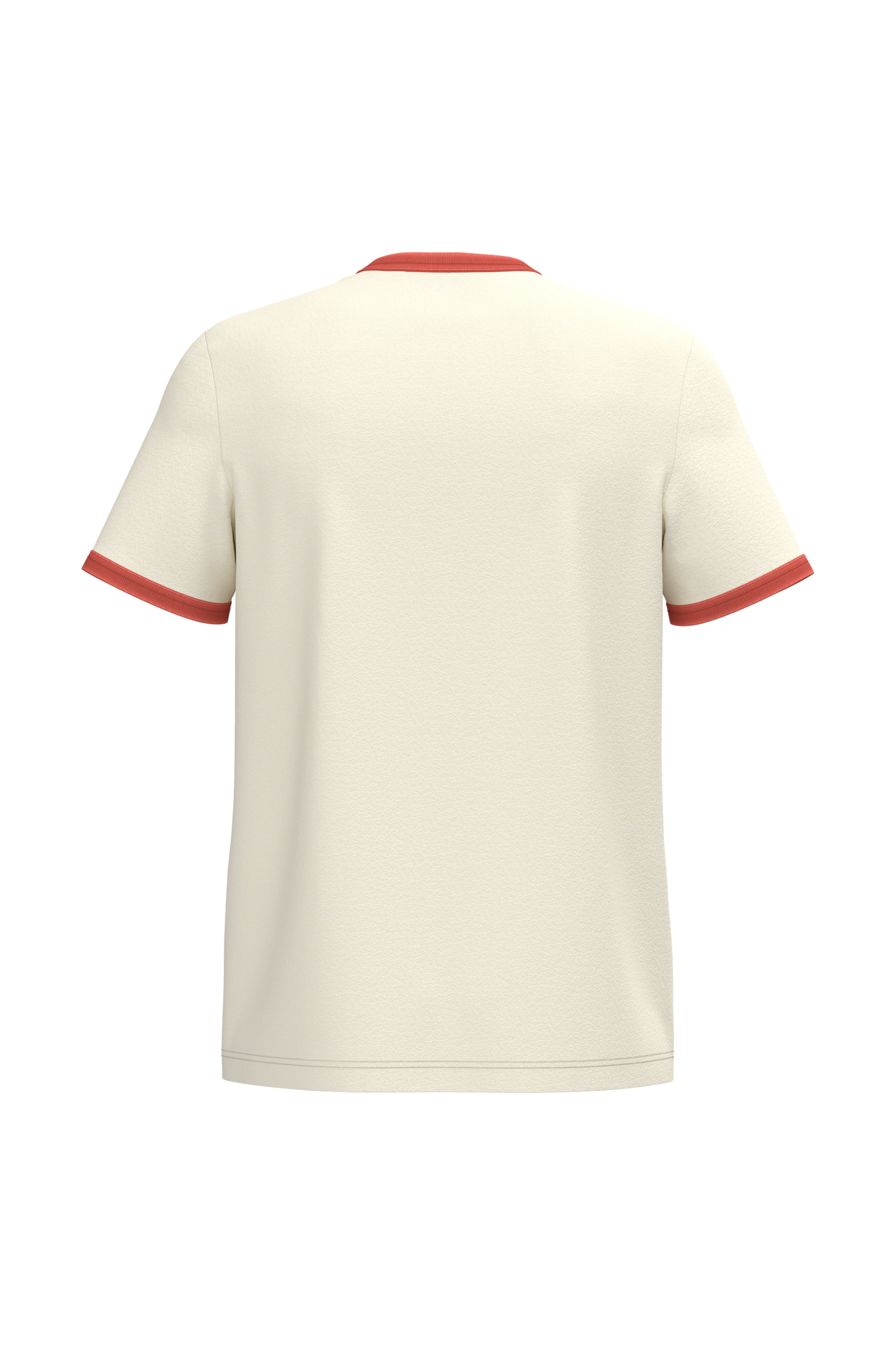 T-shirt ringer écoresponsable à bords contrastés effet délavé homme - Image 14