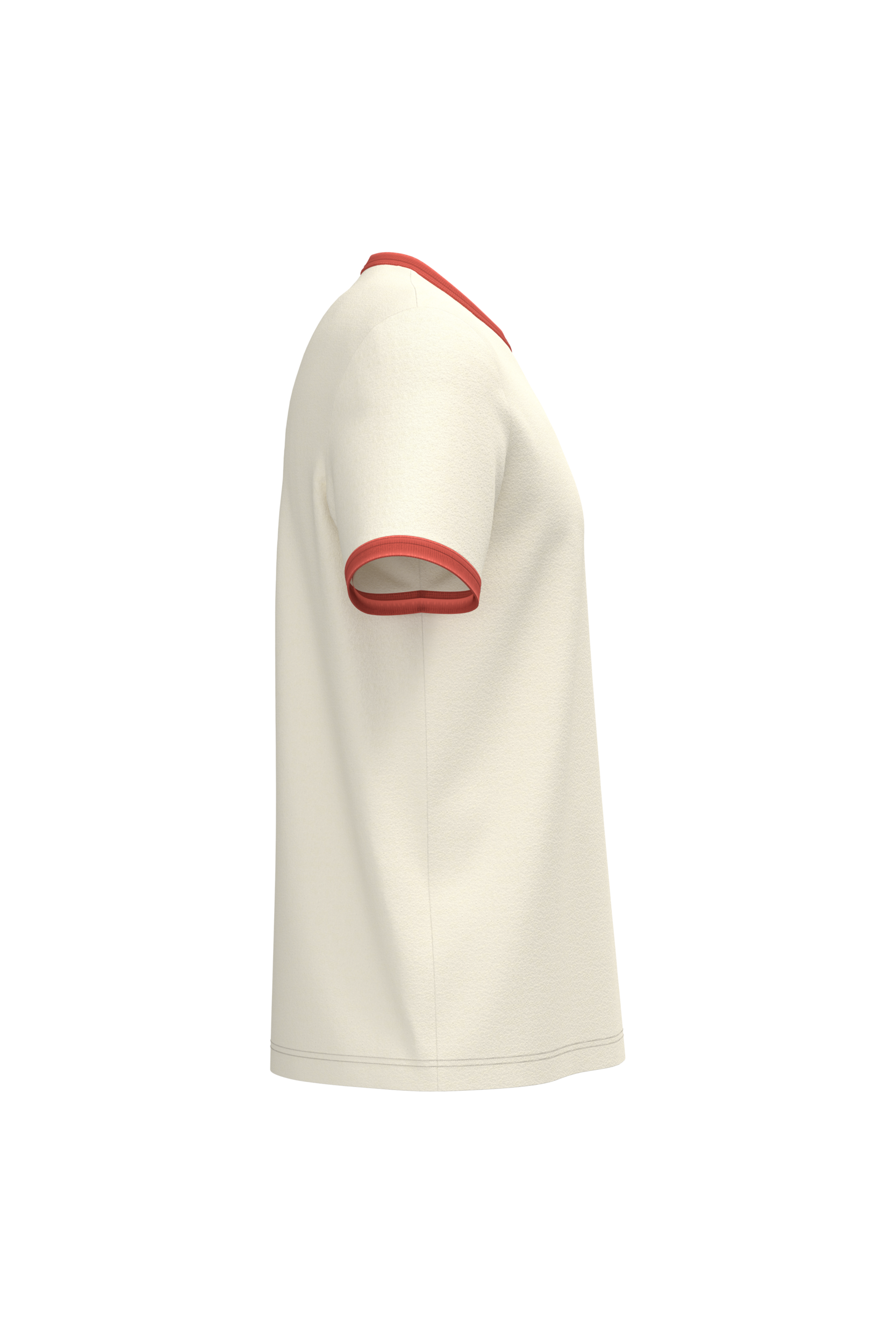 T-shirt ringer écoresponsable à bords contrastés effet délavé homme - Image 16