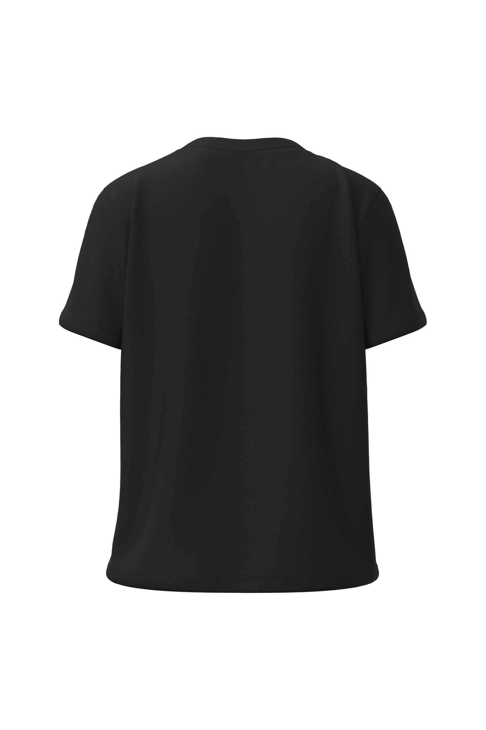 black Camiseta sostenible mujer
