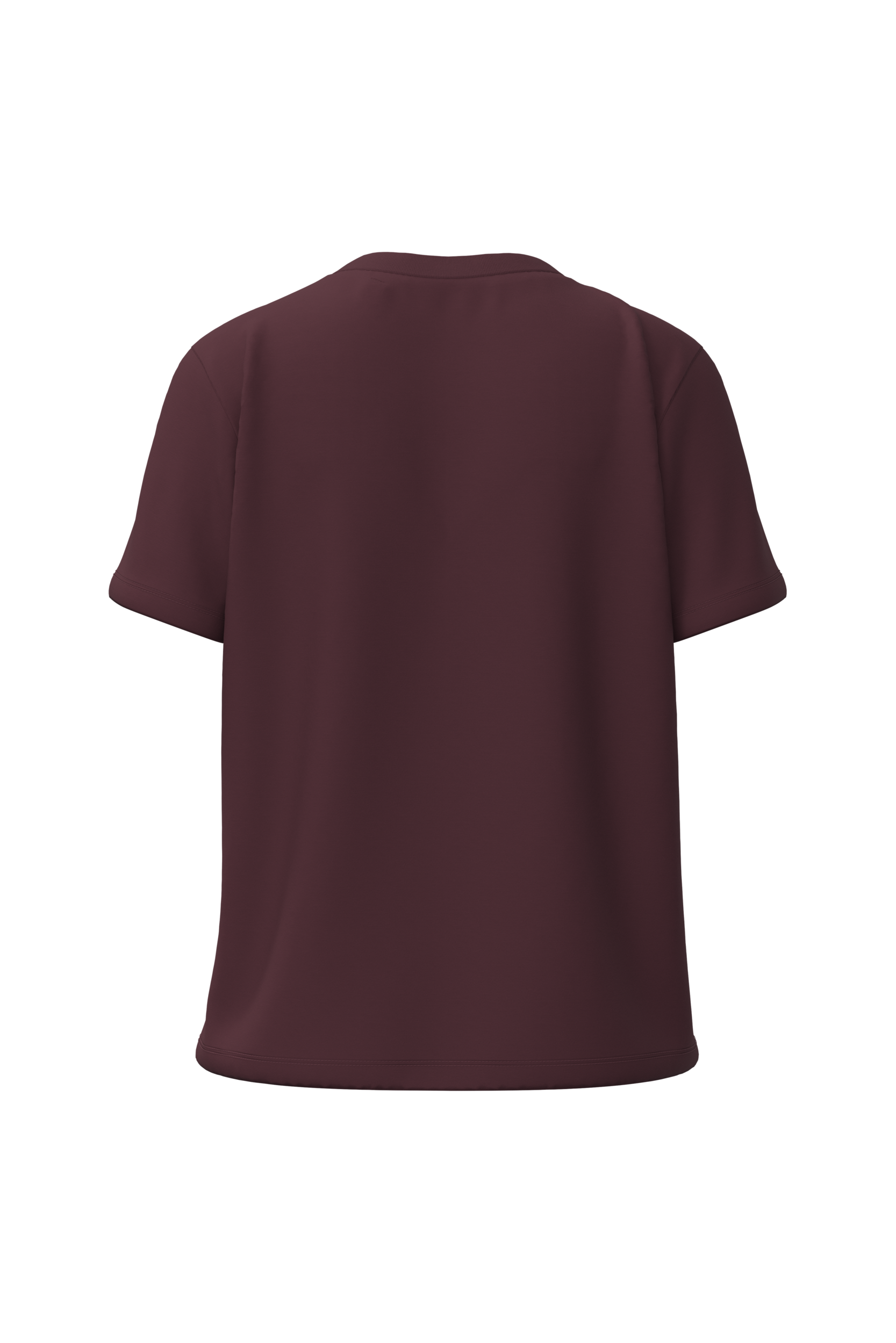 dark cherry Camiseta sostenible mujer